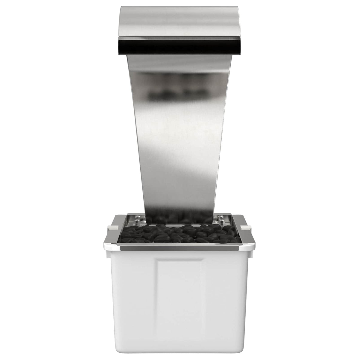 Garden Waterfall Stainless Steel 304 54.5 x 34 x 83 cm Silver