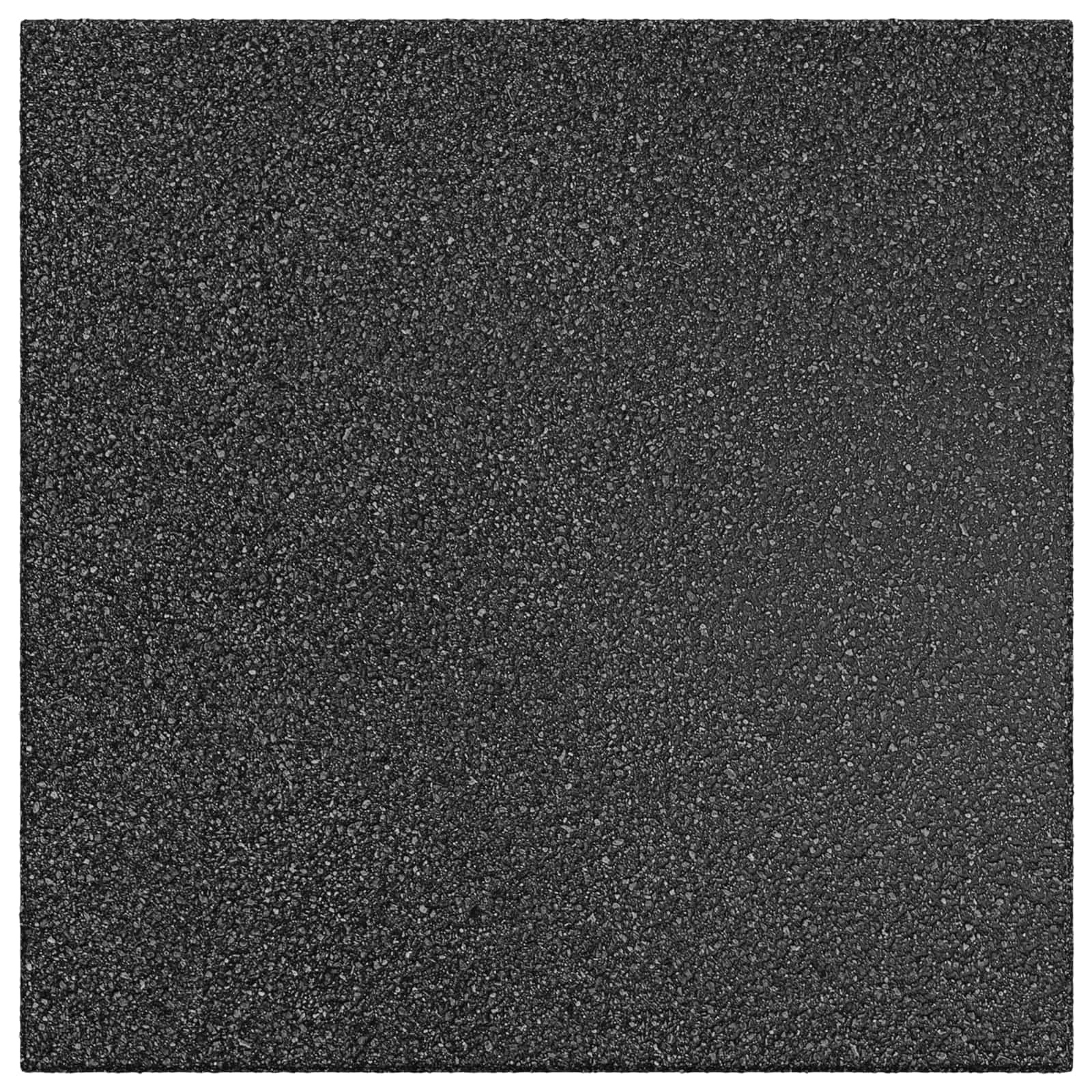 Fall Protection Tiles 24 pcs Black 50 x 50 cm Rubber