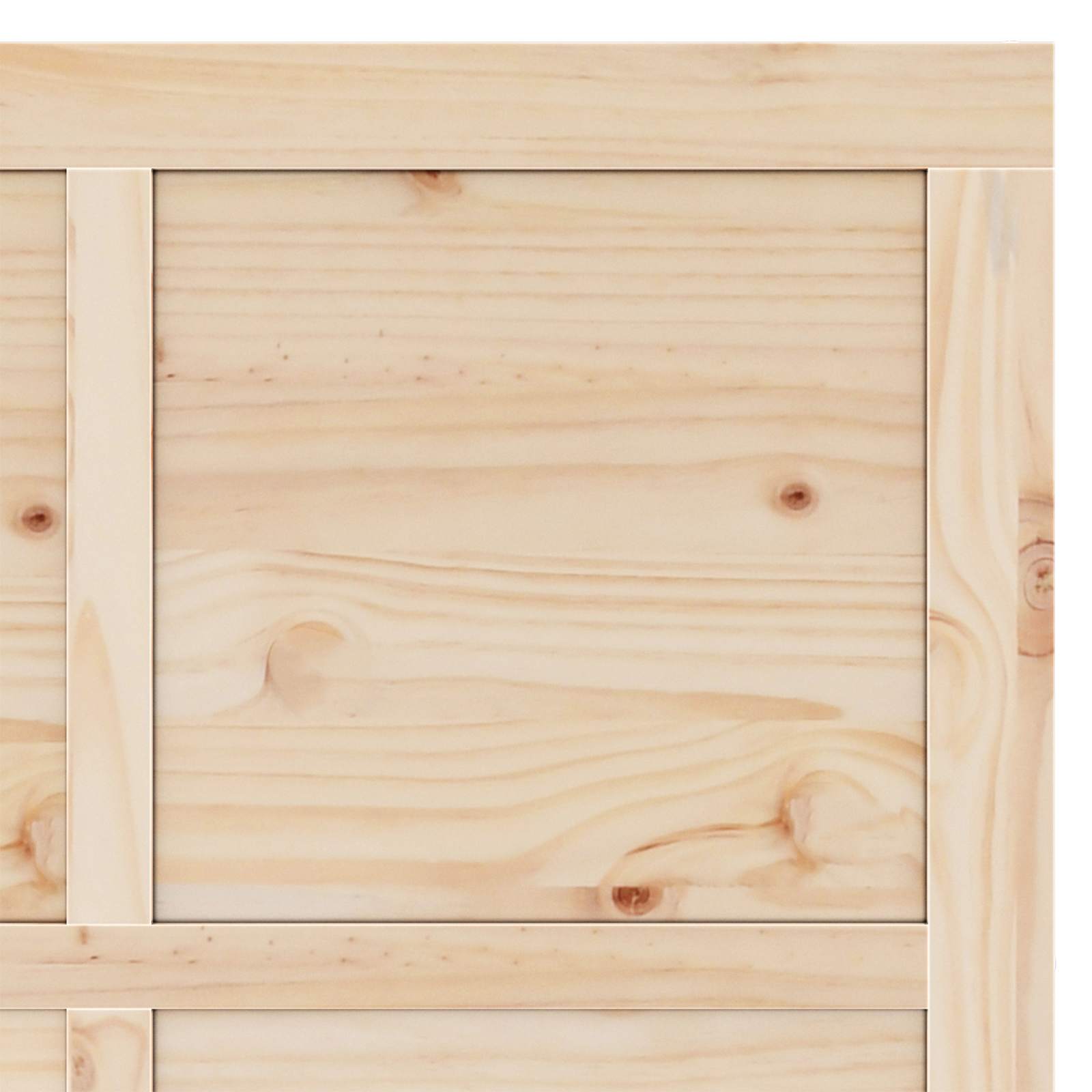 Sliding Door Natural 80 x 208 cm Solid Pine Wood