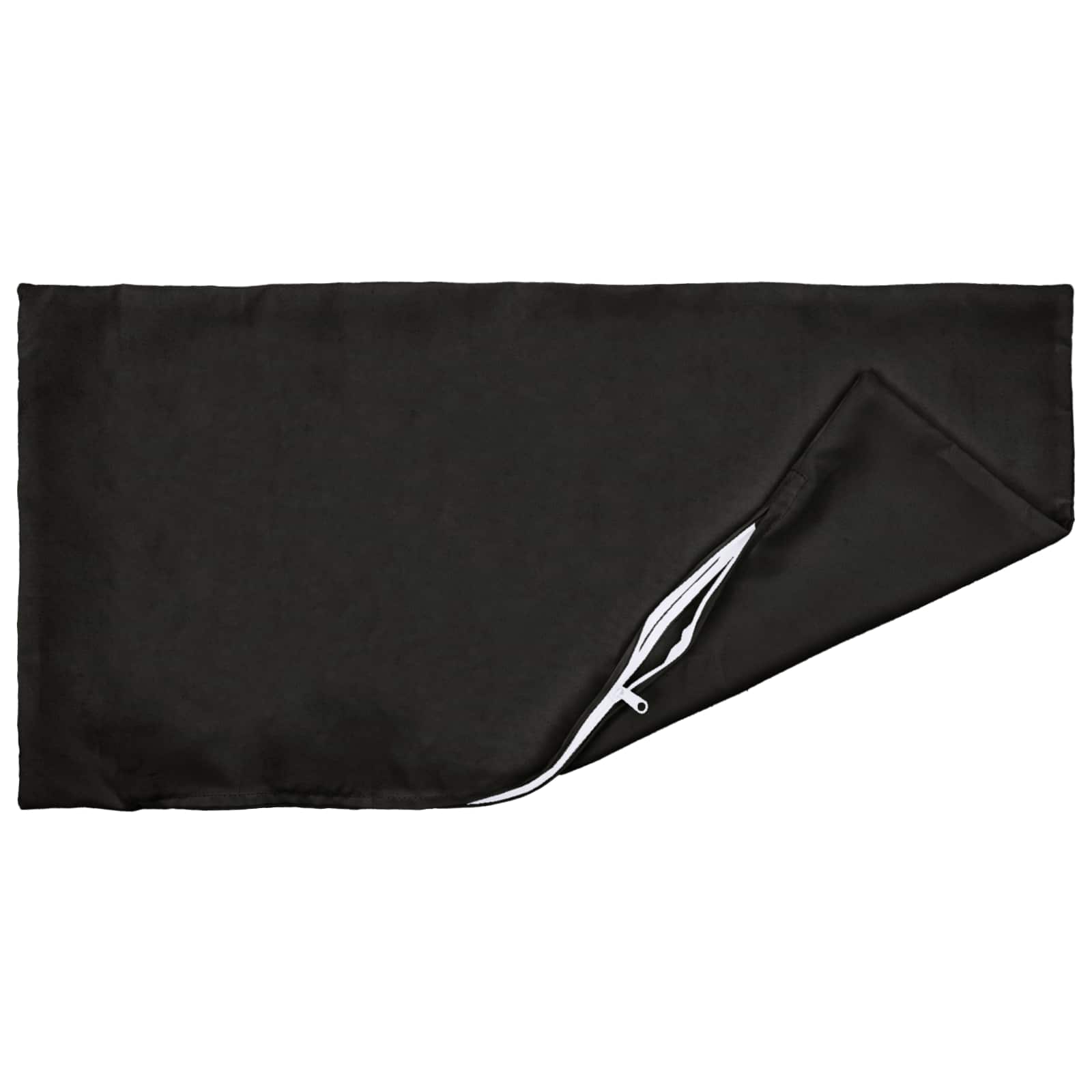 Cushion with Pillow HEERLEN 6 pcs Black Polyester