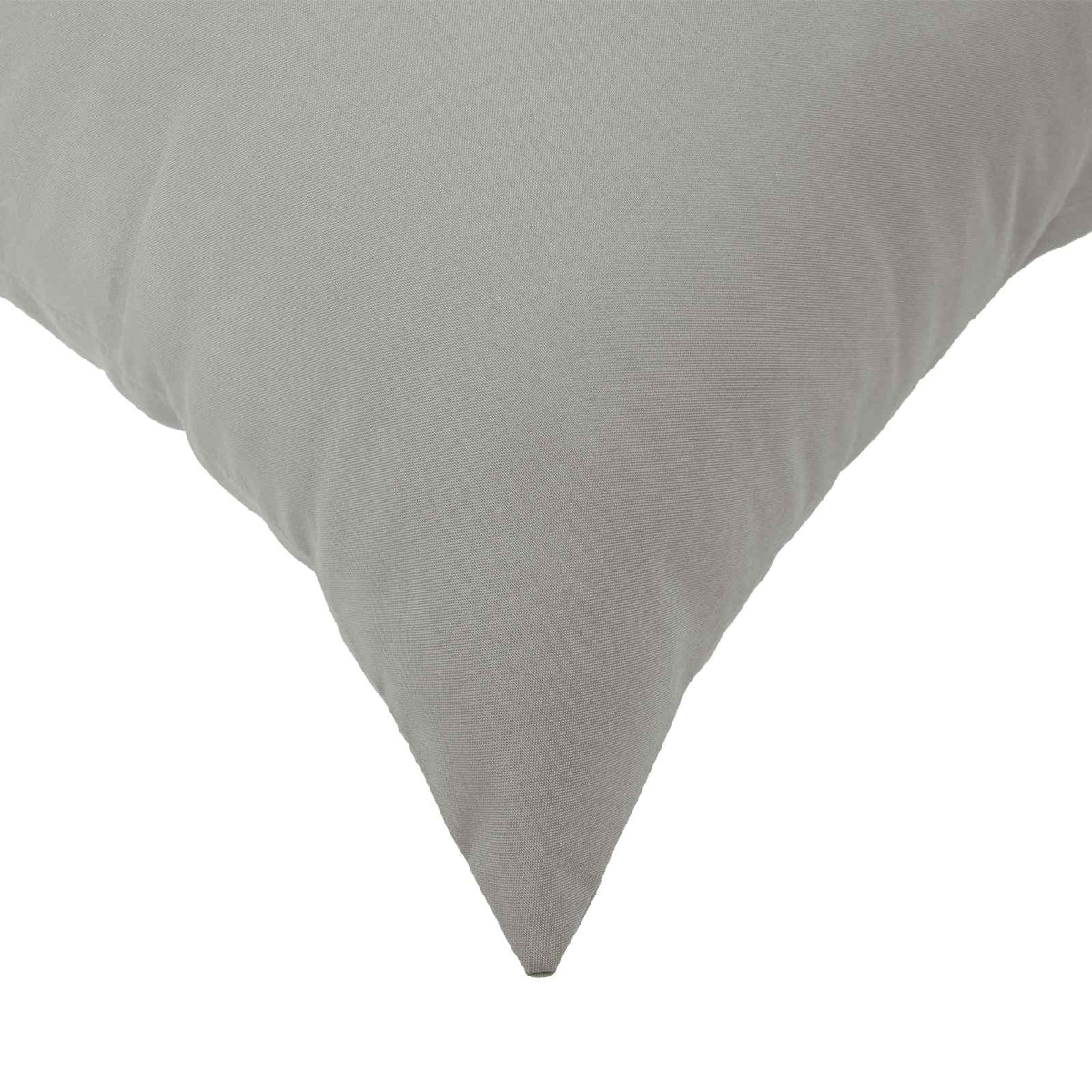 Cushion with Pillow HEERLEN 2 pcs Grey Polyester