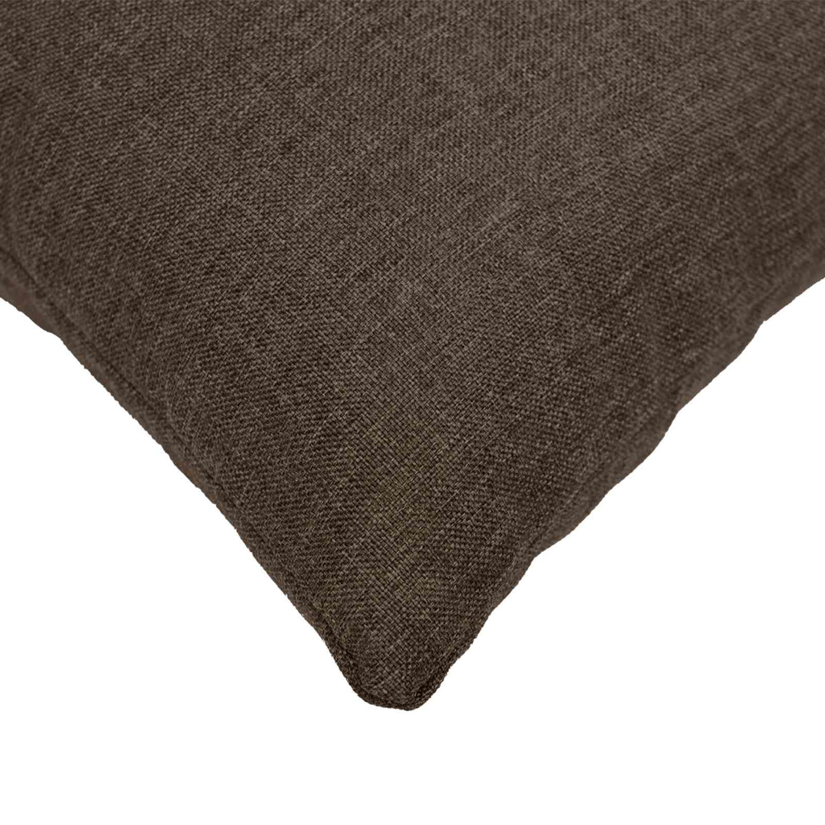 Cushion with Pillow HEERLEN 2 pcs Taupe Fabric