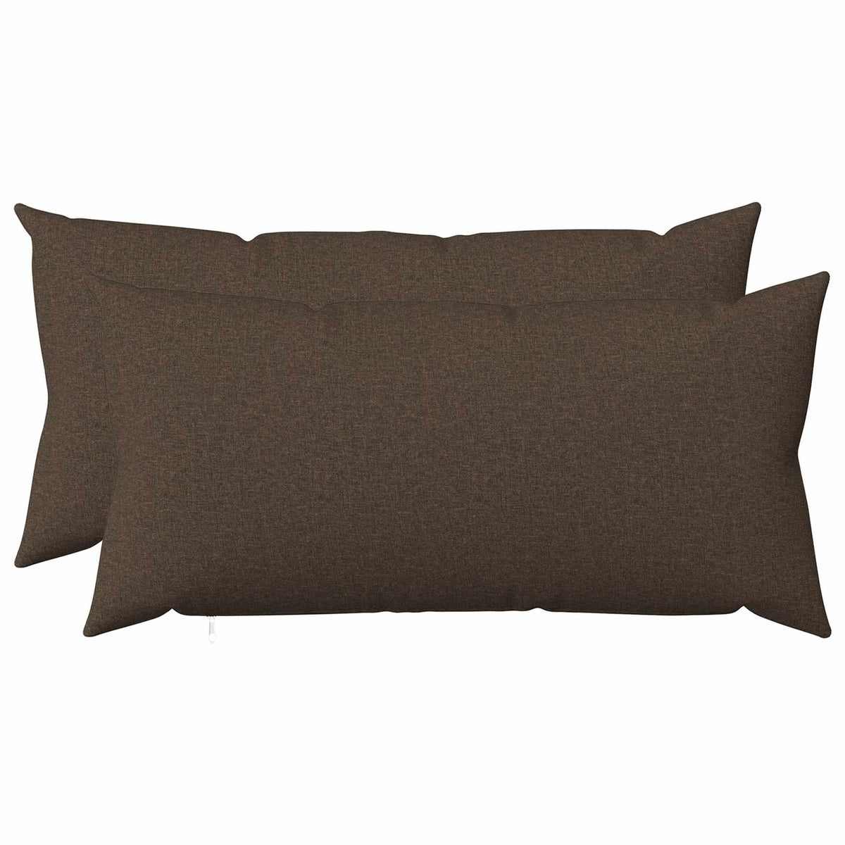 Cushion with Pillow HEERLEN 2 pcs Taupe Fabric