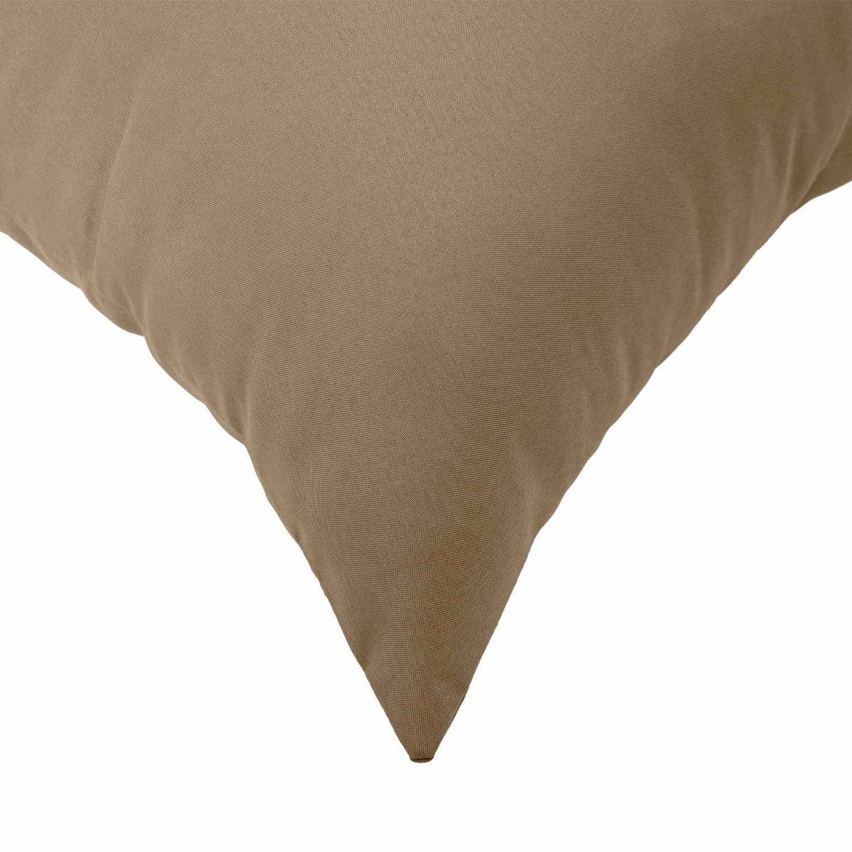 Cushion with Pillow HEERLEN 2 pcs Taupe Polyester