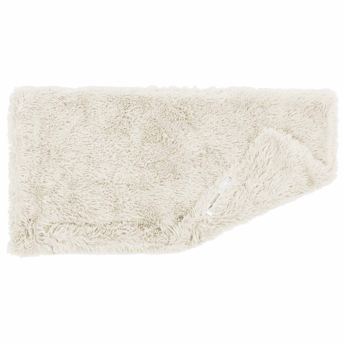 Cushion with Pillow HEERLEN 2 pcs White PV Fleece