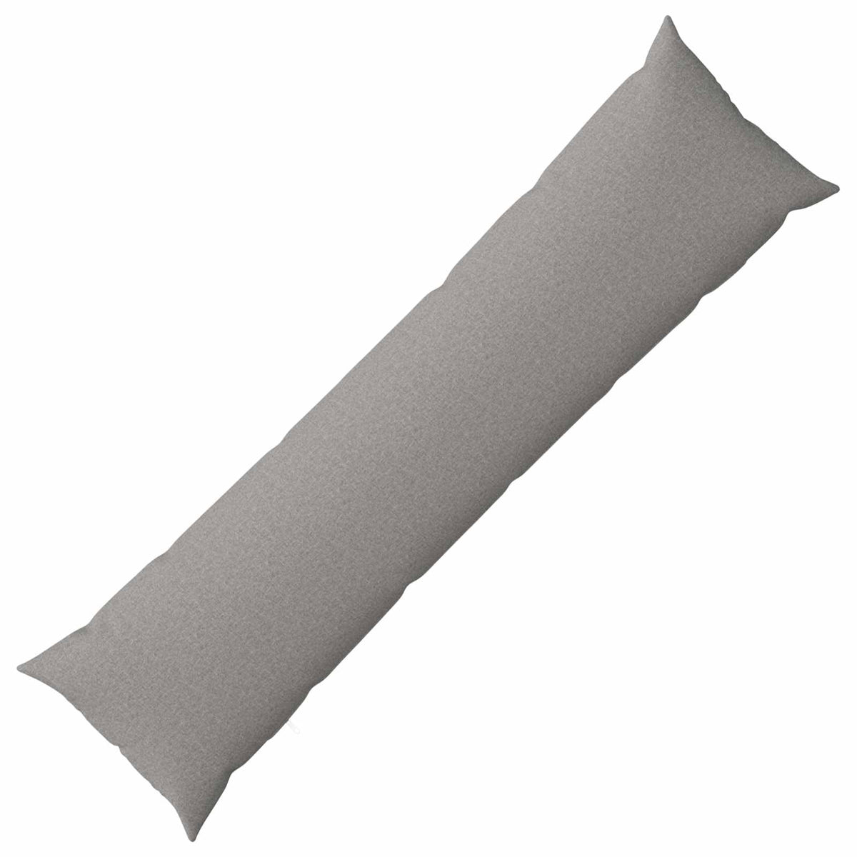 Throw Pillow HEERLEN Cloud Grey 40 x 145 cm Fabric