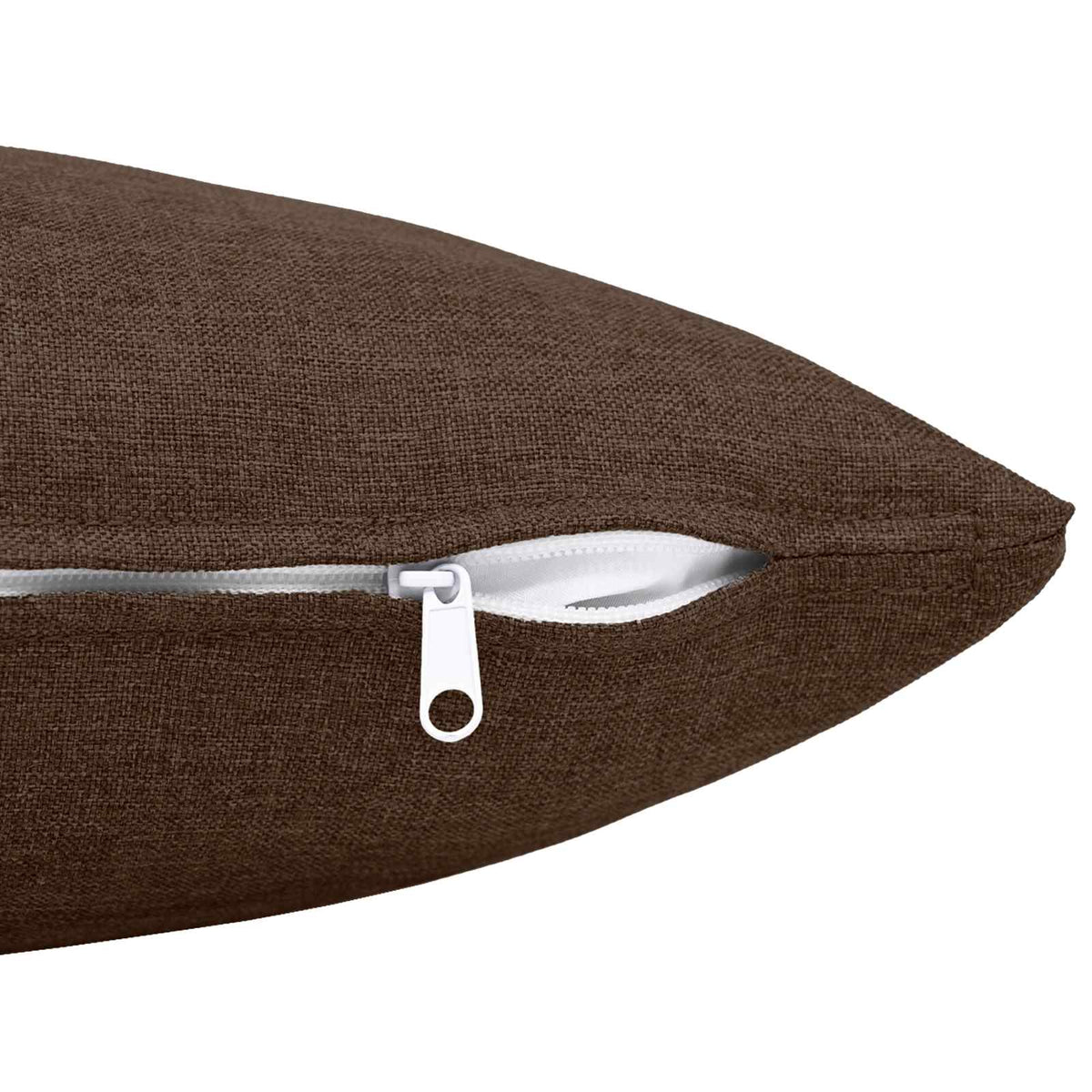 Cushion with Pillow HEERLEN Brown 40 x 145 cm Fabric