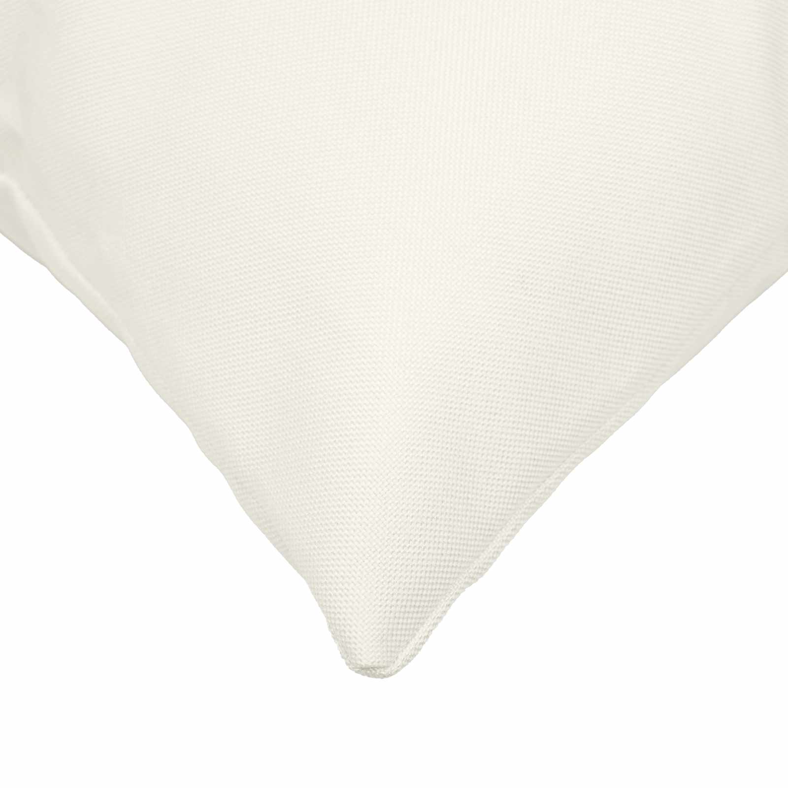 Cushion with Pillow HEERLEN White 40 x 145 cm Fabric