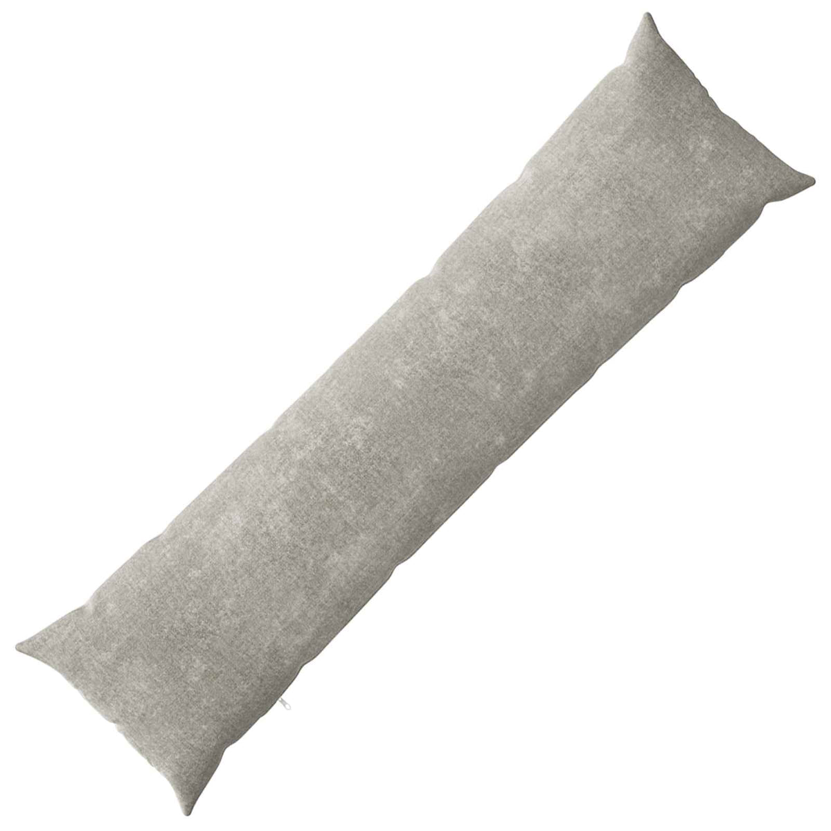 Cushion HEERLEN Light Grey 40 x 145 cm Chenille Fabric