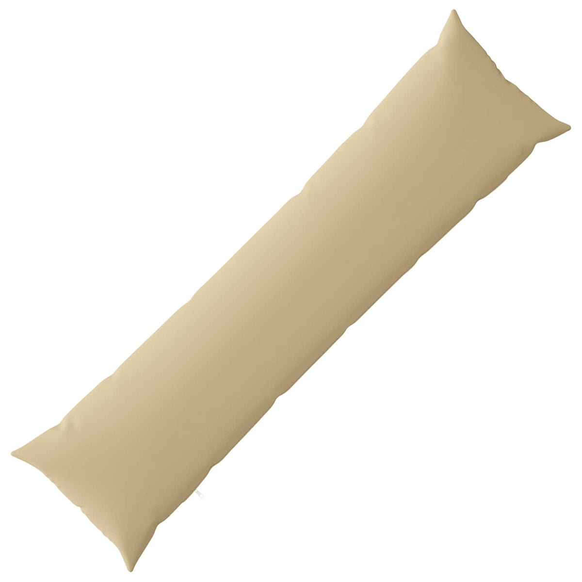Cushion with Pillow HEERLEN Beige 40 x 145 cm Polyester