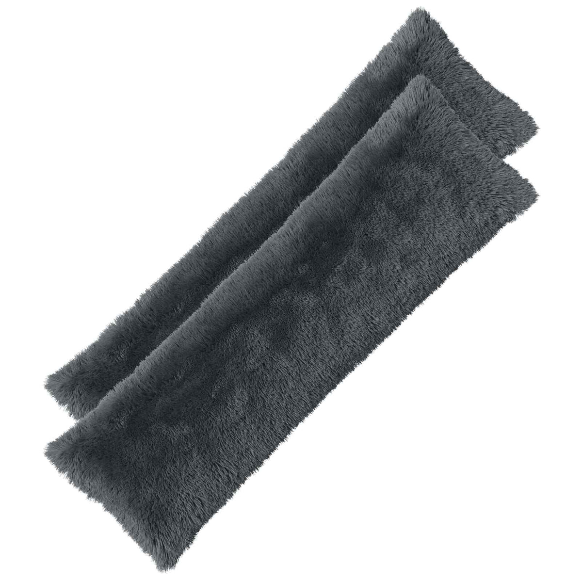Cushion with Pillow HEERLEN 2 pcs Anthracite PV Fleece