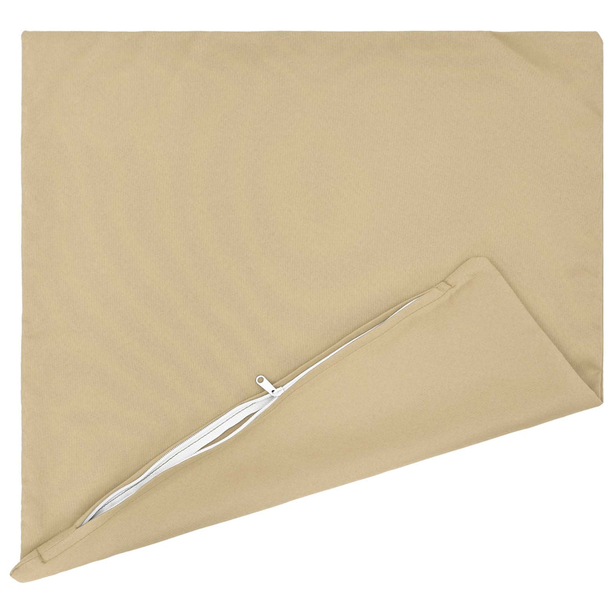Cushion with Pillow HEERLEN 12 pcs Beige Polyester