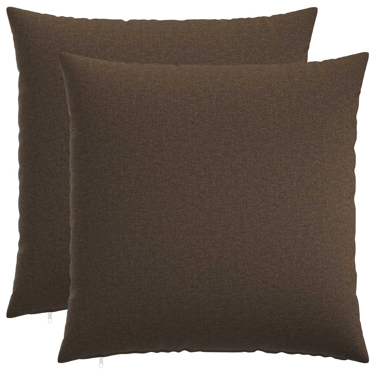 Throw Pillow 2 pcs HEERLEN Taupe 55 x 55 cm Fabric