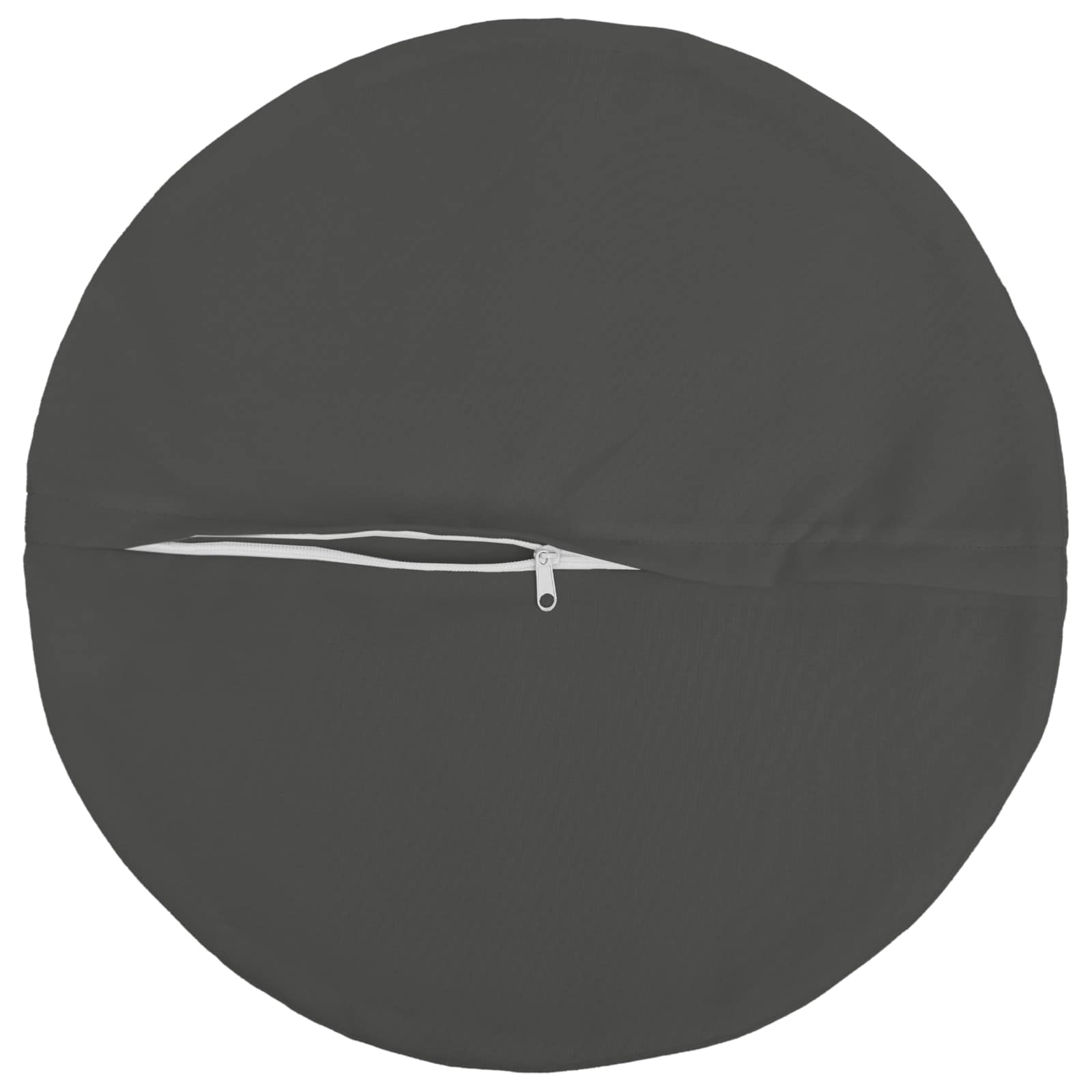 Cushion with Pillow HEERLEN 6 pcs Anthracite Polyester