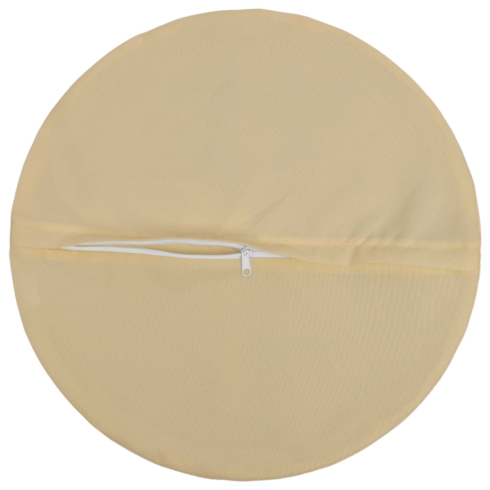 Cushion with Pillow HEERLEN 2 pcs Beige Polyester