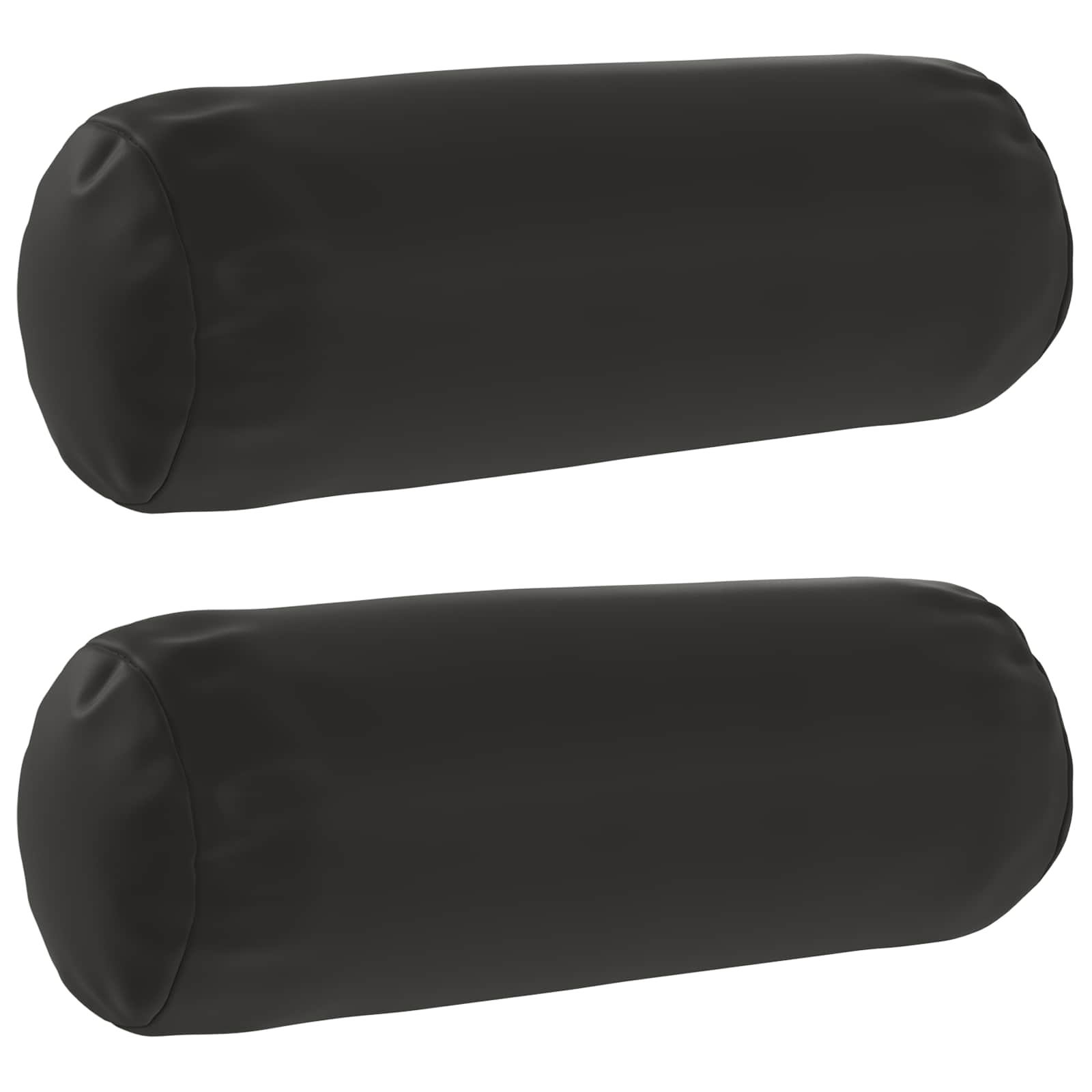 Cushion with Pillow HEERLEN 2 pcs Black Polyester