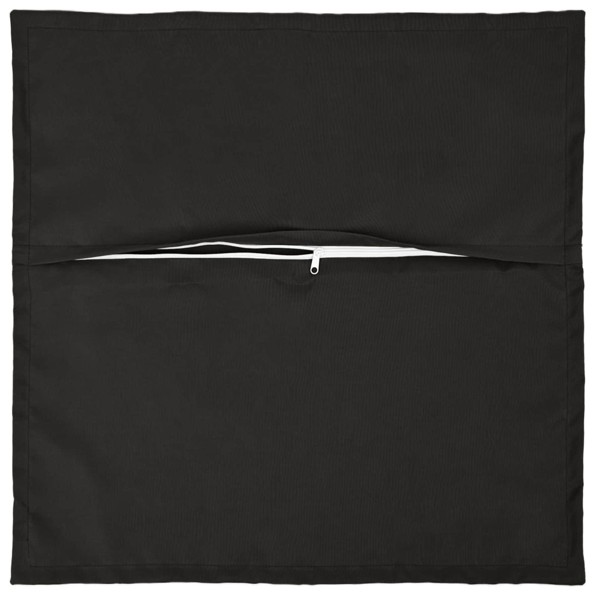 Cushion with Pillow HOUTEN 2 pcs Black Polyester