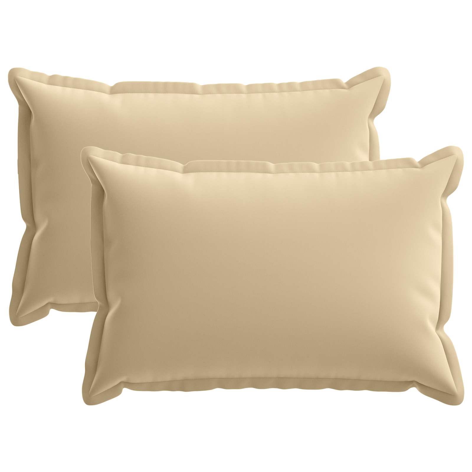 Cushion with Pillow HOUTEN 2 pcs Beige Polyester