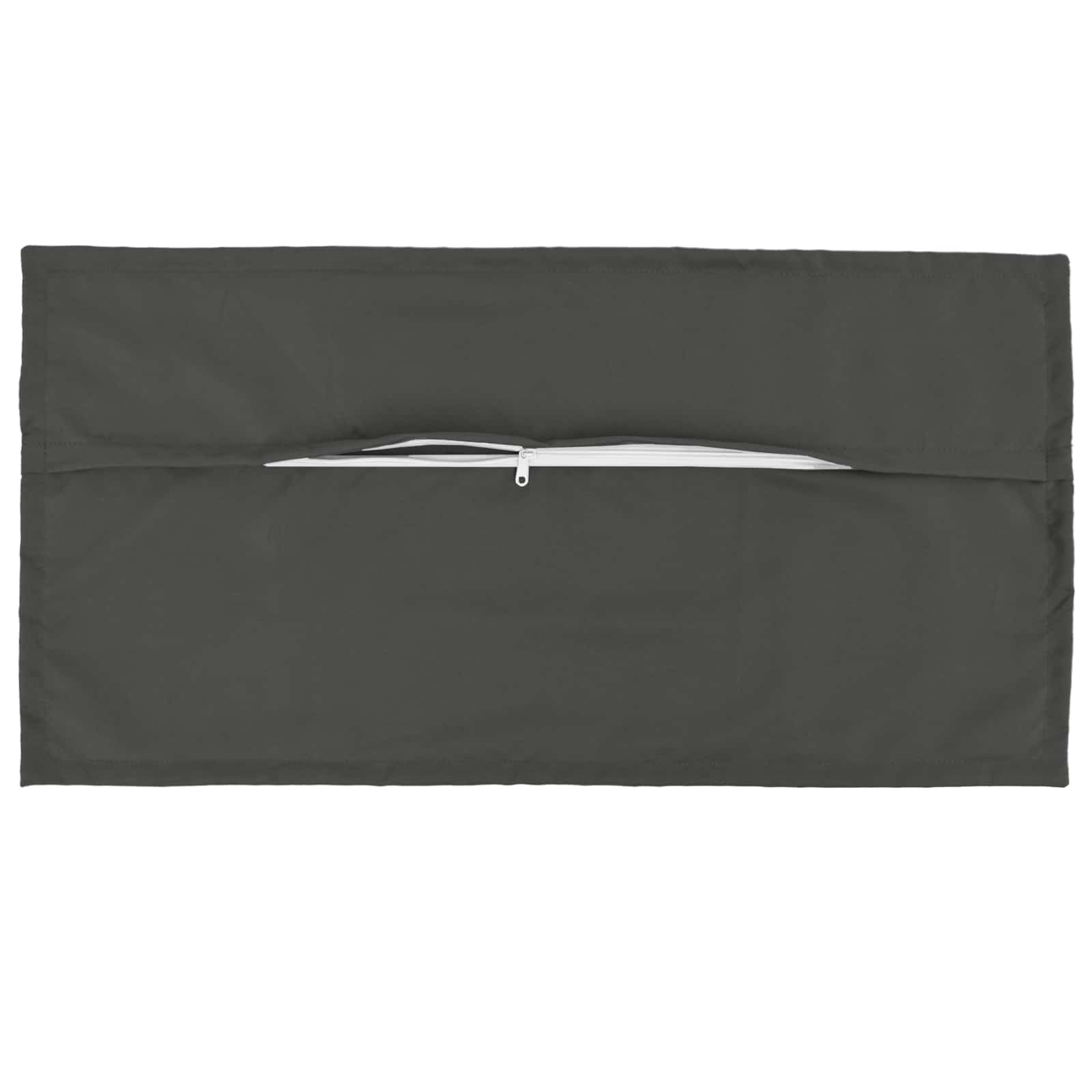 Cushion with Pillow HOUTEN 2 pcs Anthracite Polyester