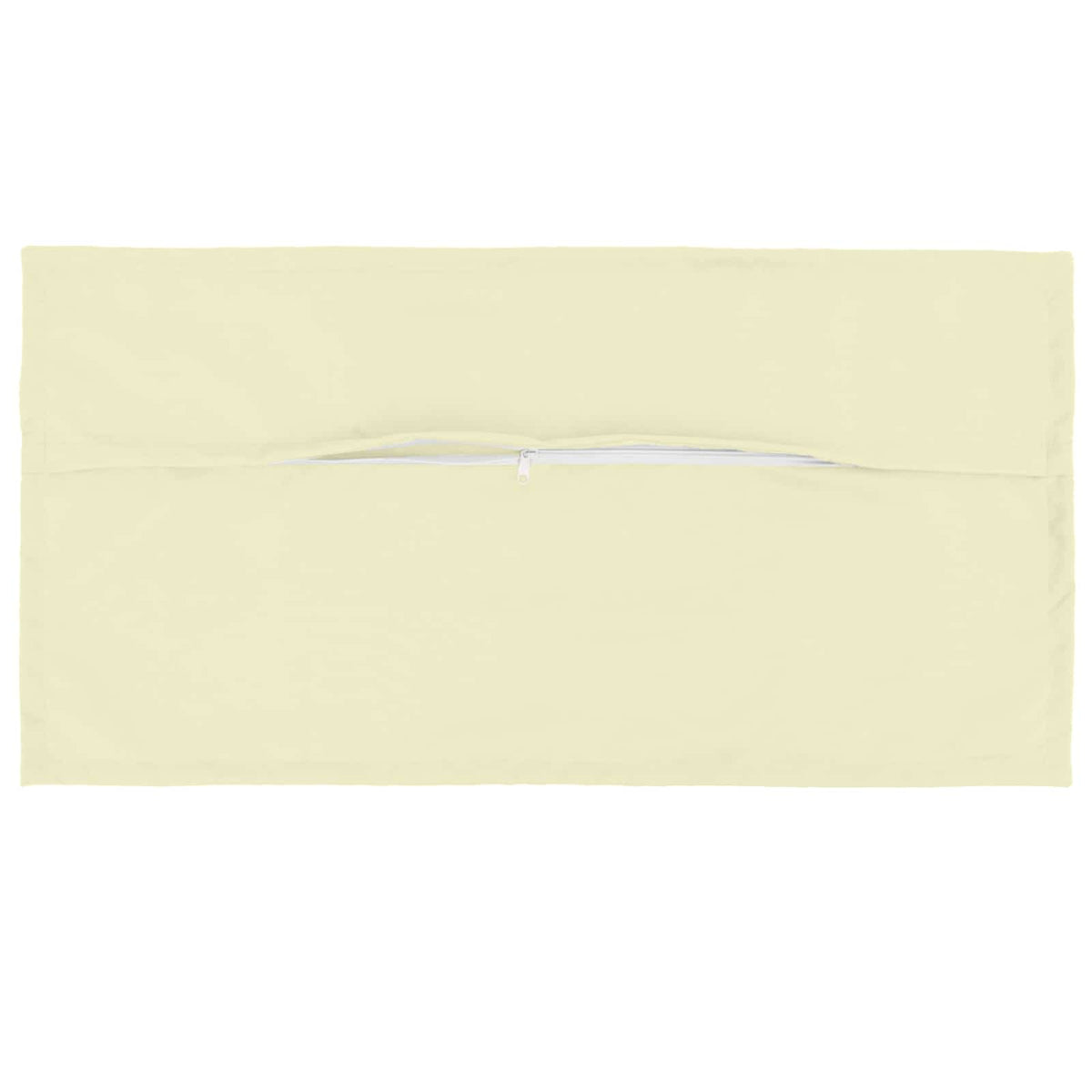 Cushion 2 pcs HOUTEN Cream 40 x 80 cm Polyester