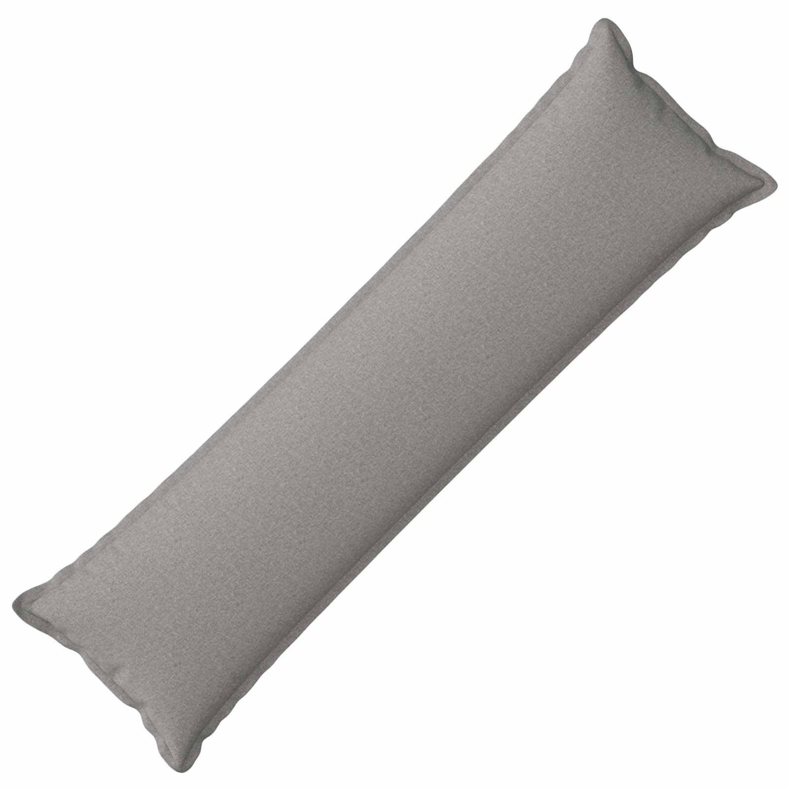 Cushion with Pillow HOUTEN Cloud Grey 40 x 145 cm Faux Linen
