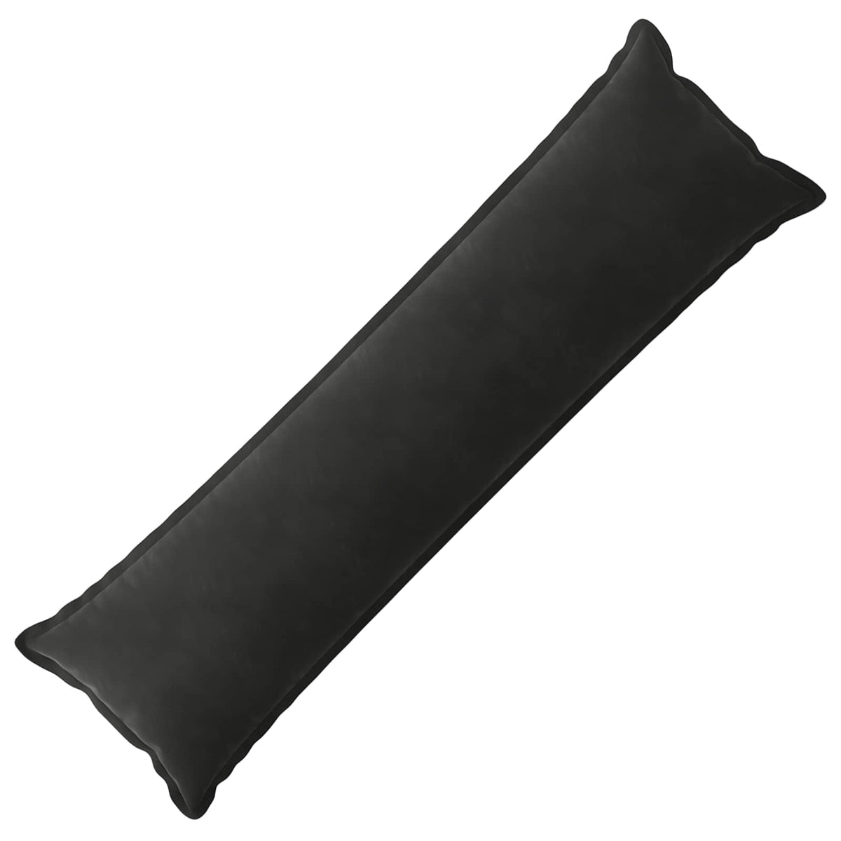 Cushion with Pillow HOUTEN Black 40 x 145 cm Velvet