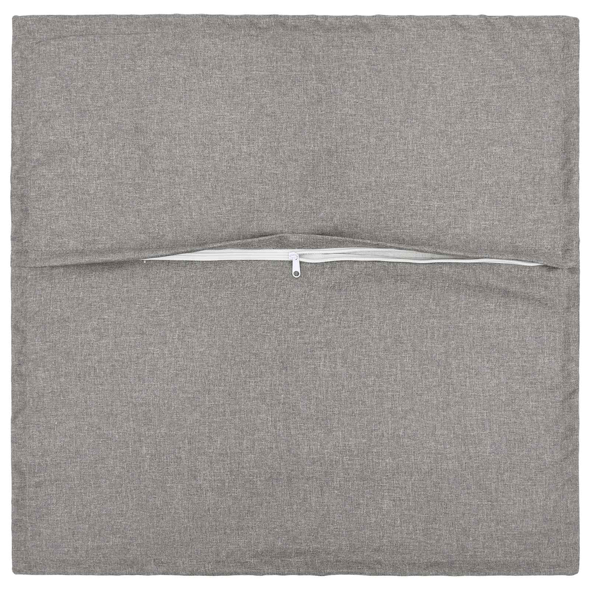 Cushion with Pillow HOUTEN 6 pcs Cloud Grey Faux Linen