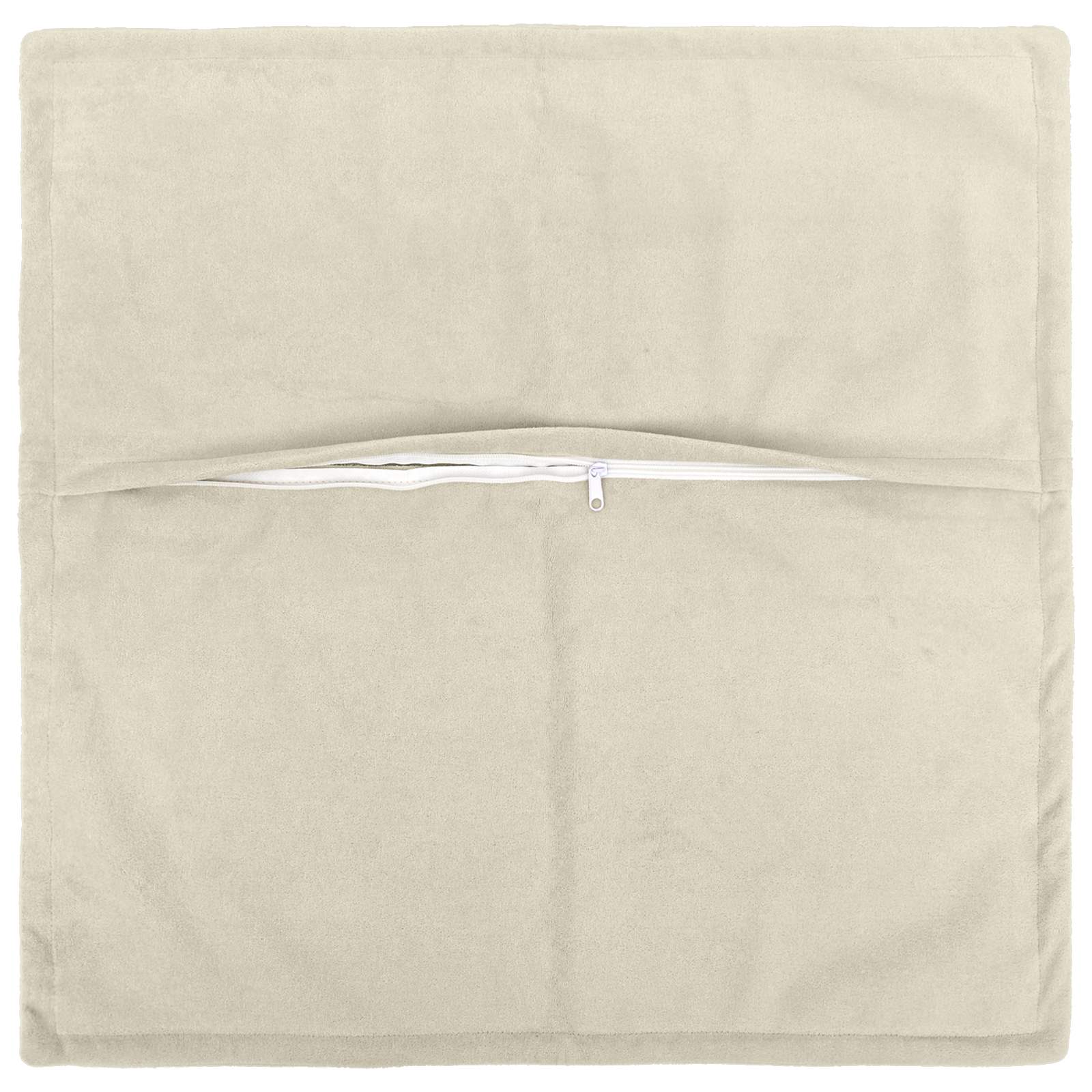 Cushion with Pillow HOUTEN 2 pcs Cream Microfiber Fleece
