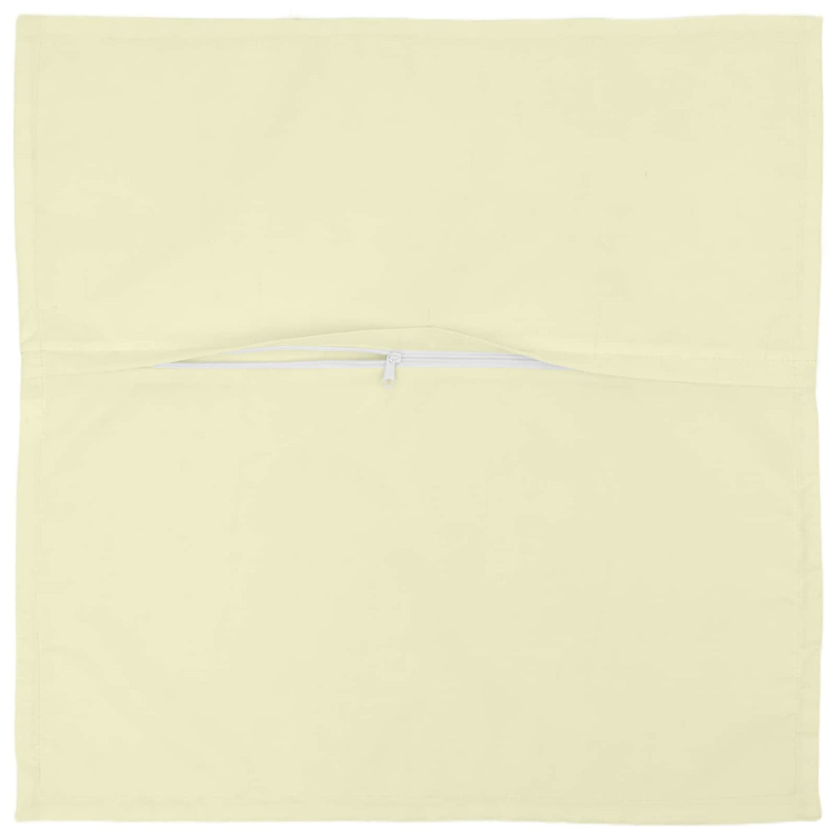 Cushion 2 pcs HOUTEN Cream 50 x 50 cm Polyester