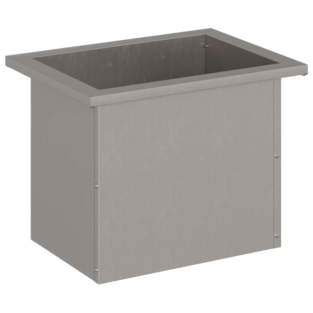 Garden Planter with LED Rusty 30 x 40 x 30 cm Weathering Steel