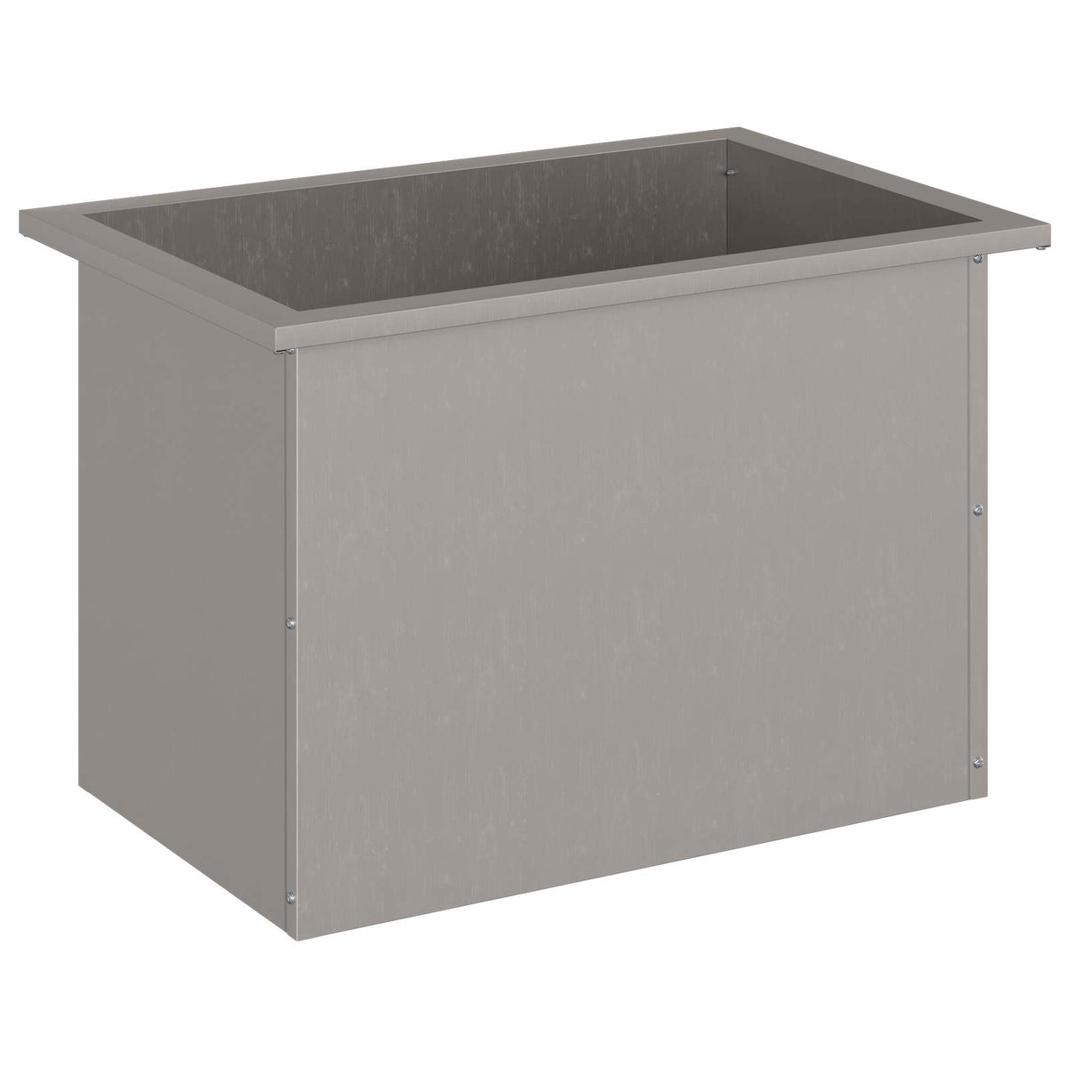 Garden Planter with LED Rusty 40 x 60 x 40 cm Weathering Steel
