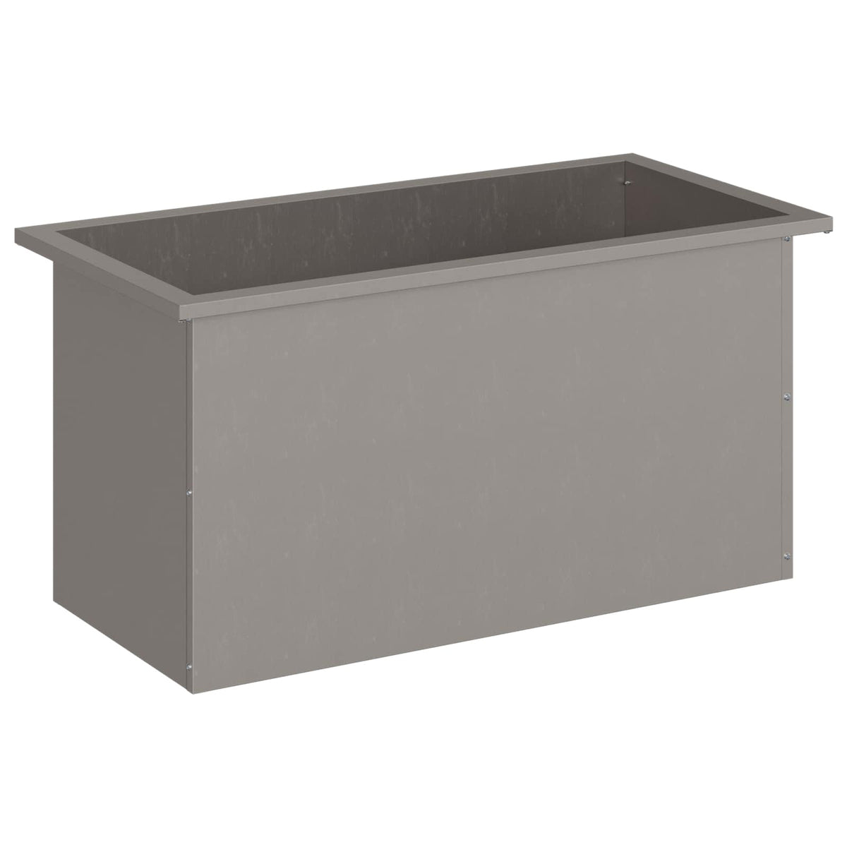 Garden Planter with LED Rusty 40 x 80 x 40 cm Weathering Steel