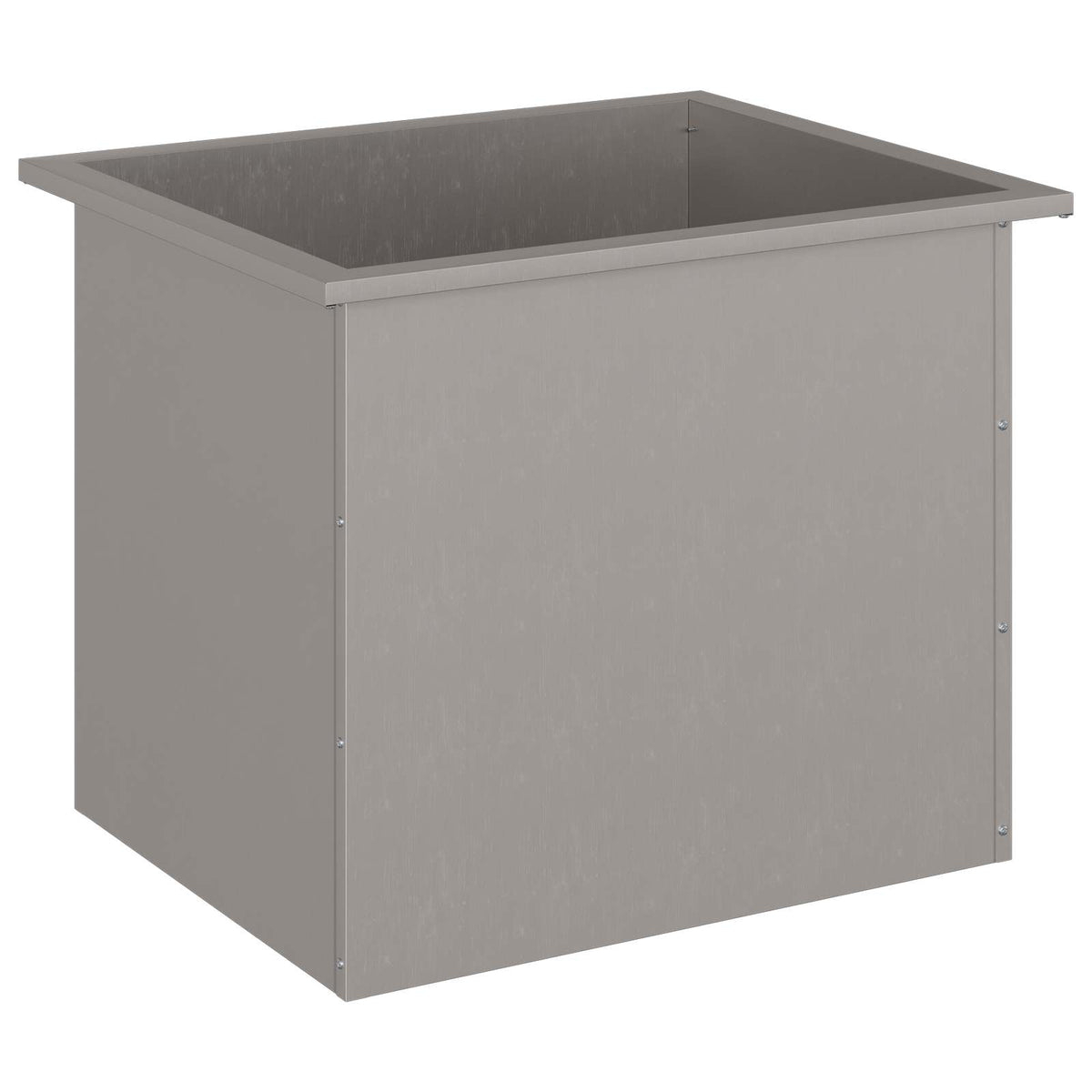 Garden Planter with LED Rusty 50 x 60 x 48 cm Weathering Steel