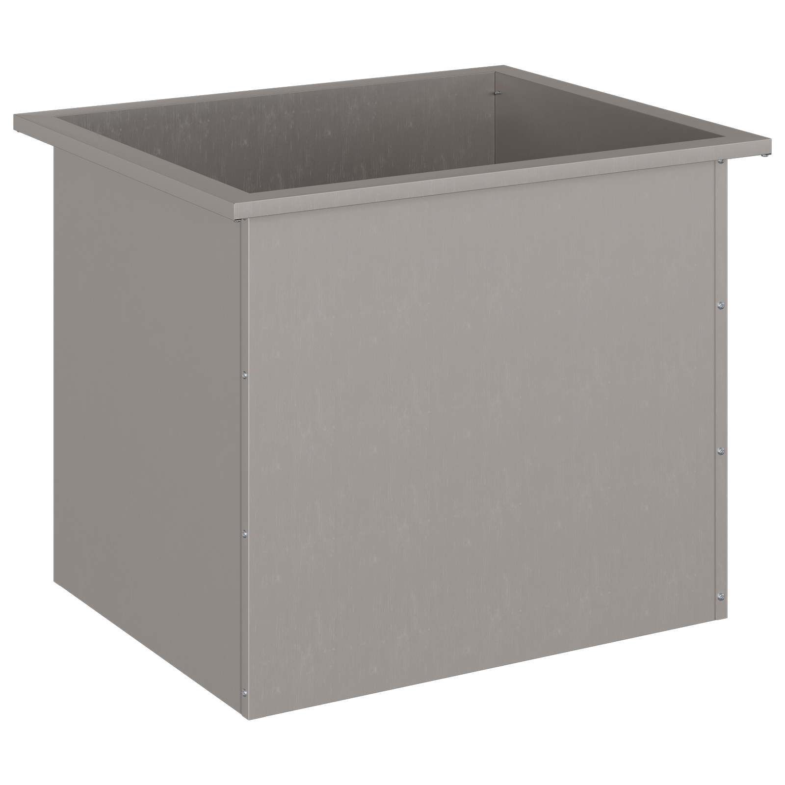 Garden Planter with LED Rusty 50 x 60 x 48 cm Weathering Steel