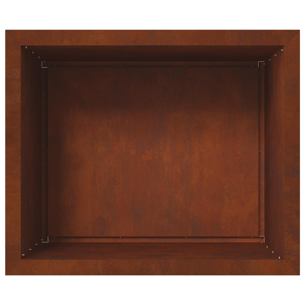 Garden Planter with LED Rusty 50 x 60 x 48 cm Weathering Steel