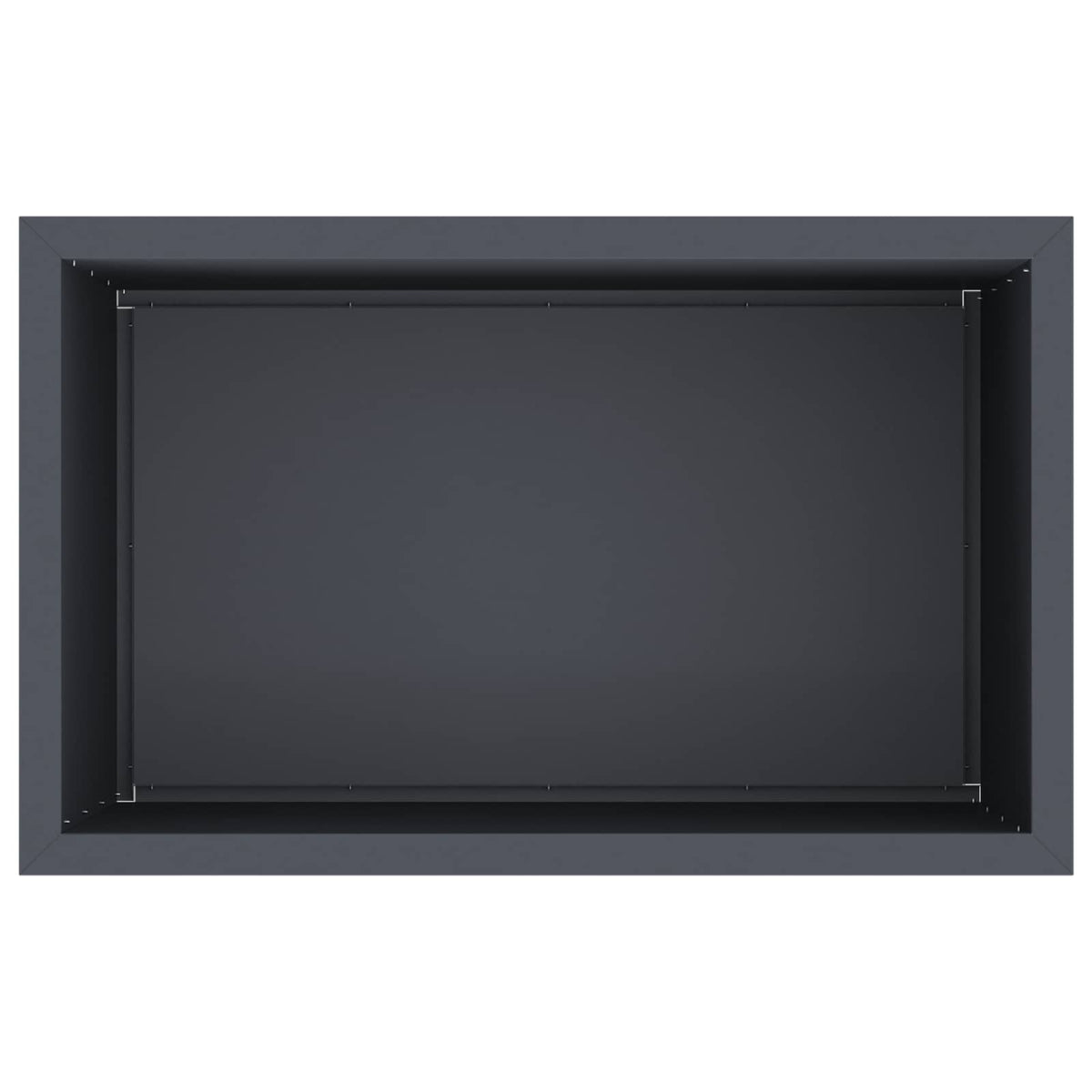 Garden Planter with LED 2 pcs Antracite 50 x 80 x 48 cm Steel