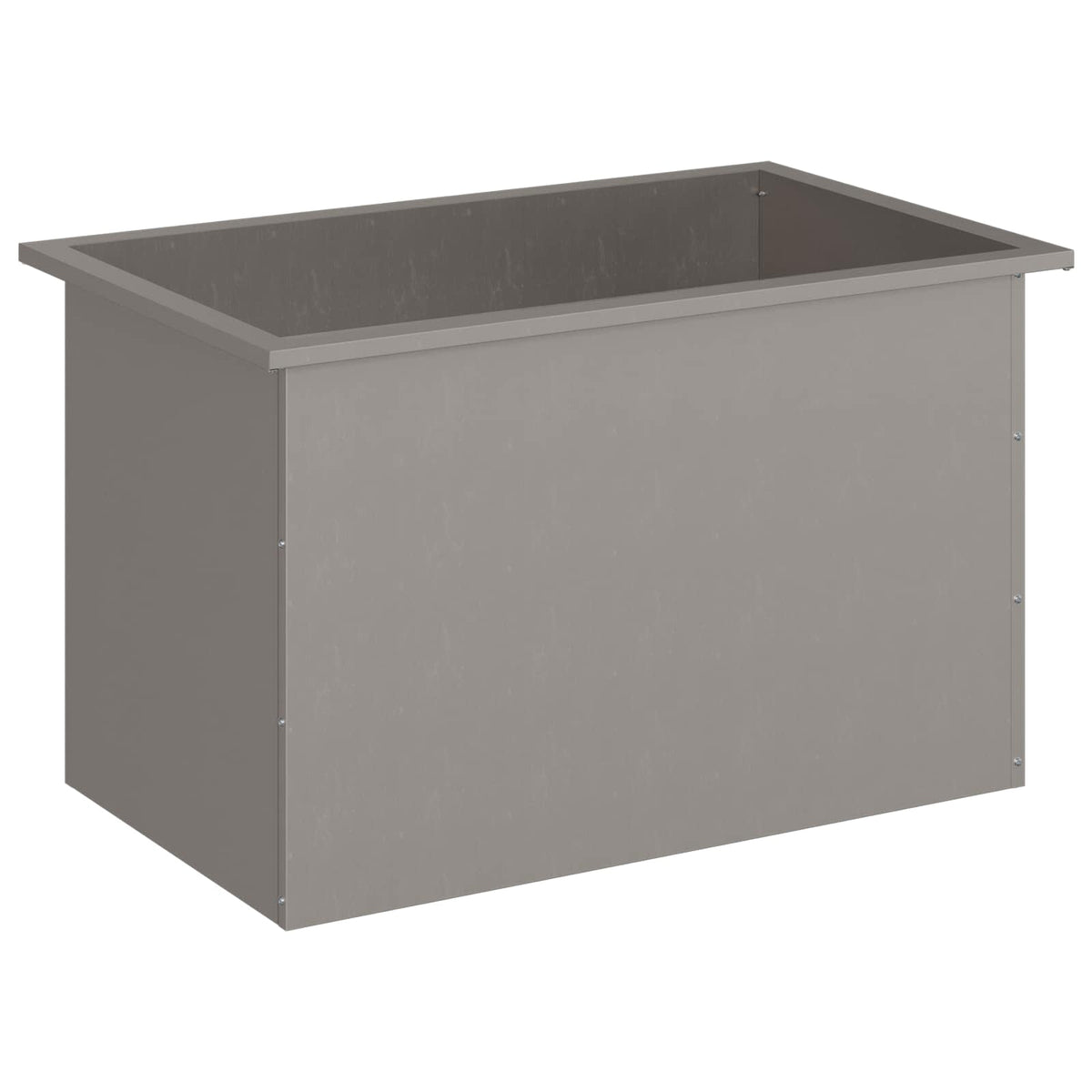 Garden Planter with LED Rusty 50 x 80 x 48 cm Weathering Steel