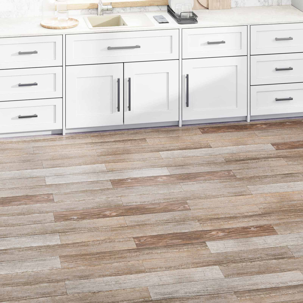 Flooring Planks Wood washed 5,02 m² 36 pcs PVC