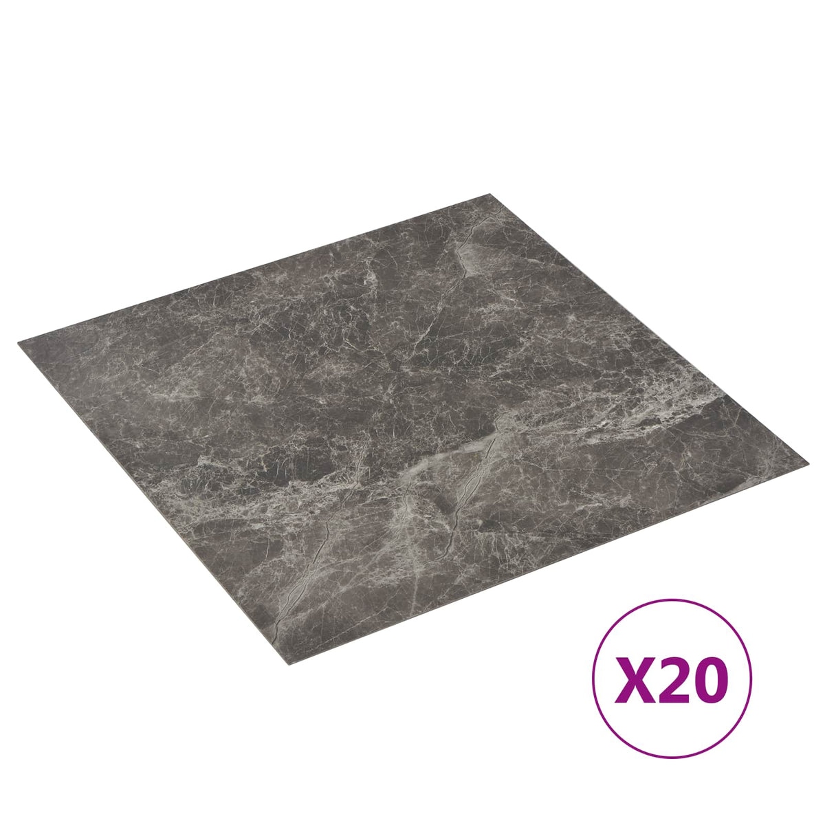 Self-adhesive Flooring Planks 30.5 x 30.5 cm 20 pcs PVC