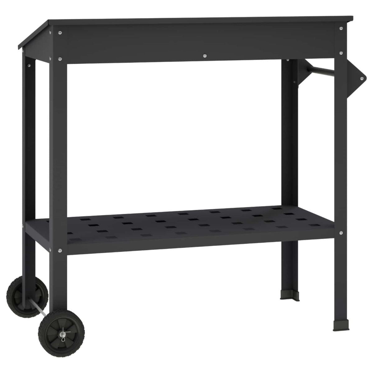 Potting Table with Wheels 96 x 50 x 89 cm Cold-rolled Steel