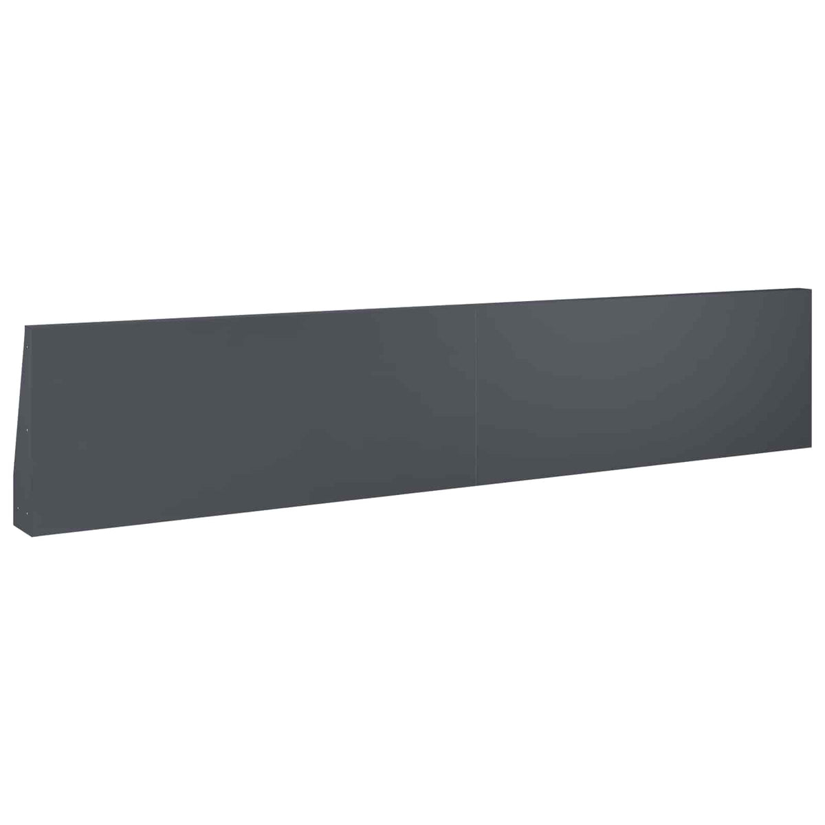 Retaining Wall 4 pcs 100 x 12 x 30 cm Steel Anthracite