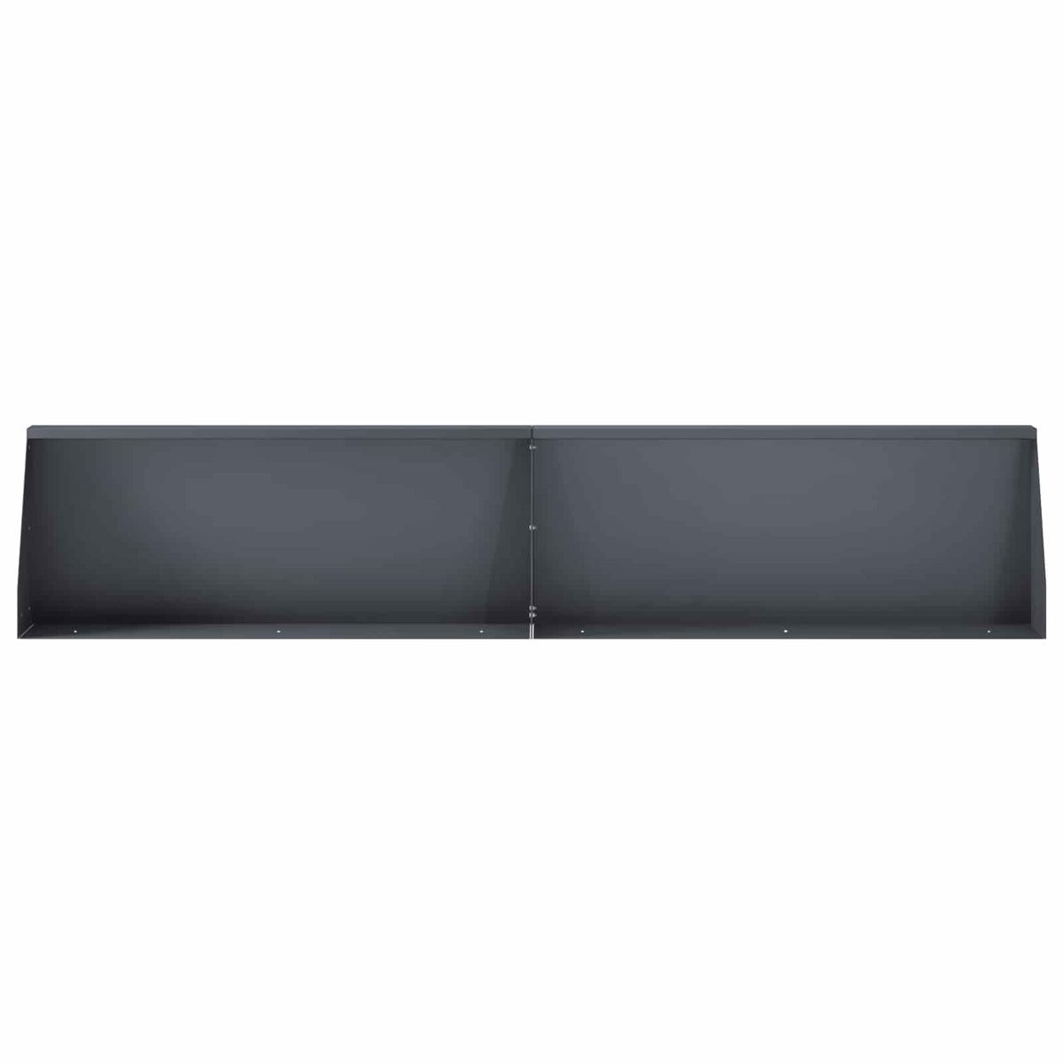 Retaining Wall 4 pcs 100 x 12 x 30 cm Steel Anthracite
