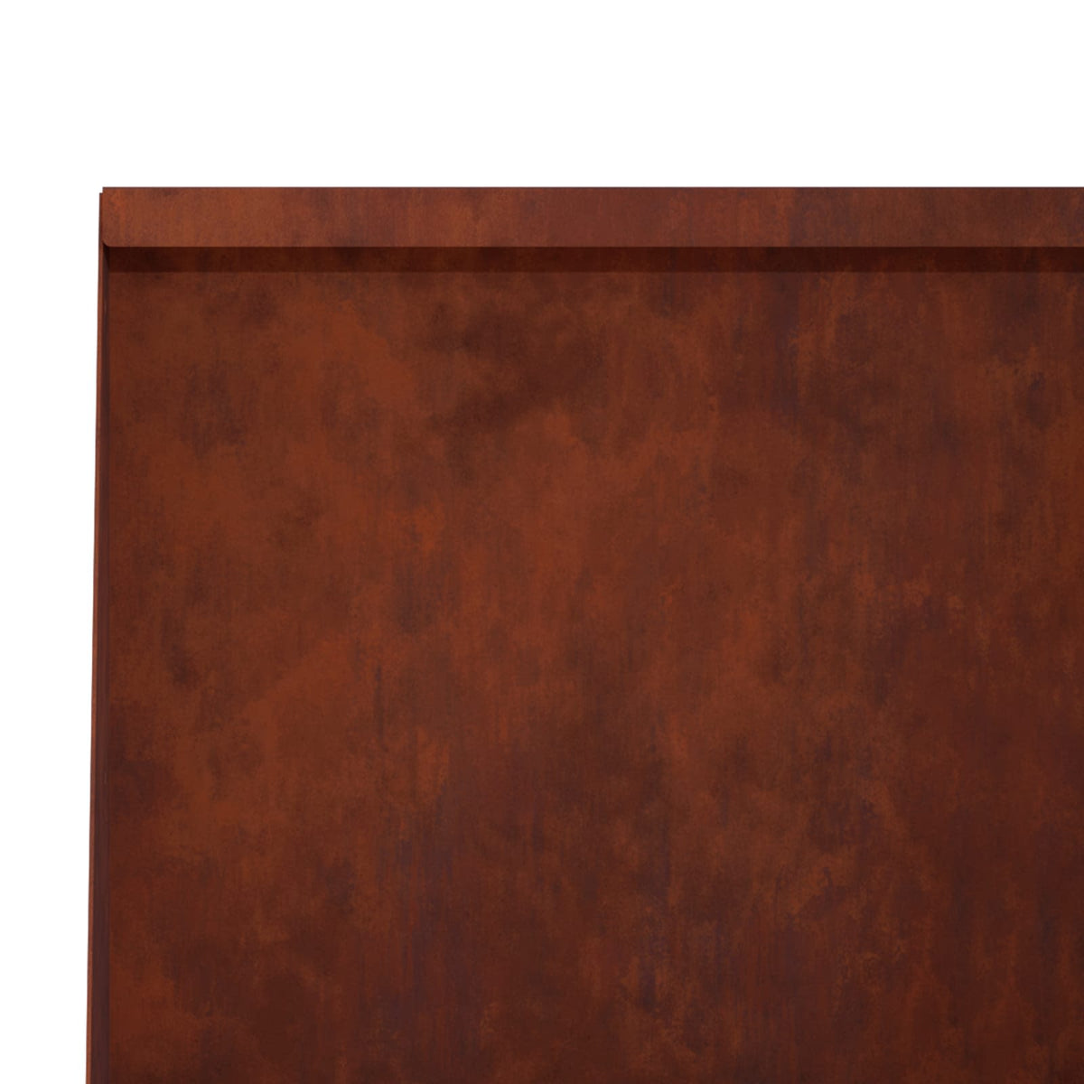 Retaining Wall 4 pcs 40 x 12 x 50 cm Weathering Steel Rusty
