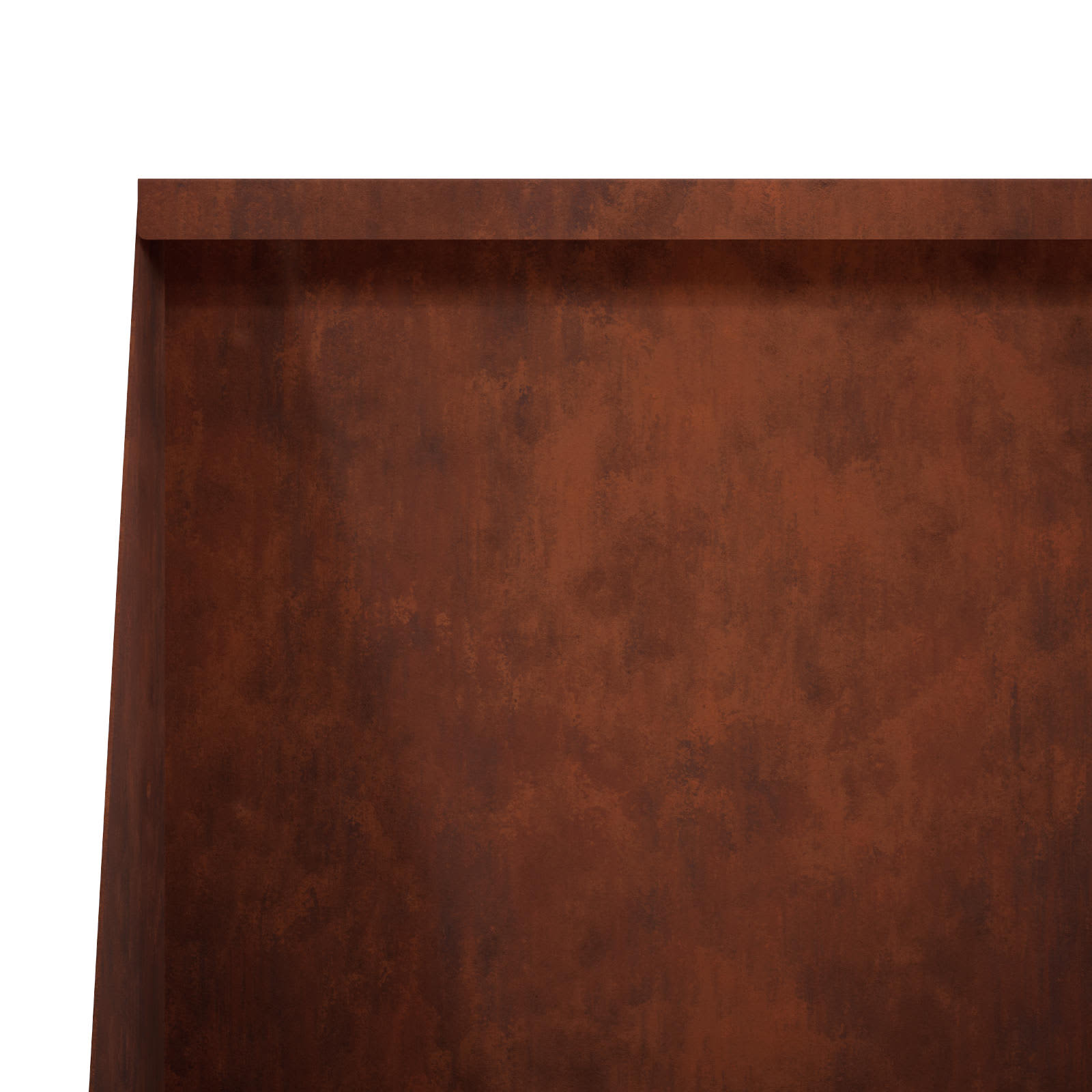 Retaining Wall 4 pcs 80 x 12 x 50 cm Weathering Steel Rusty