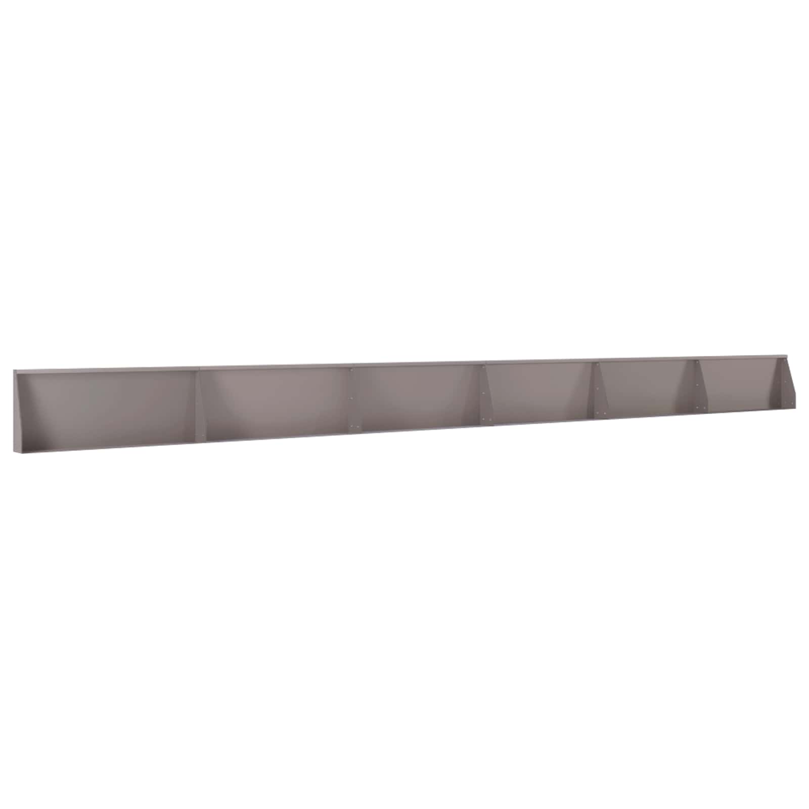 Retaining Wall 6 pcs 100 x 12 x 30 cm Weathering Steel Rusty