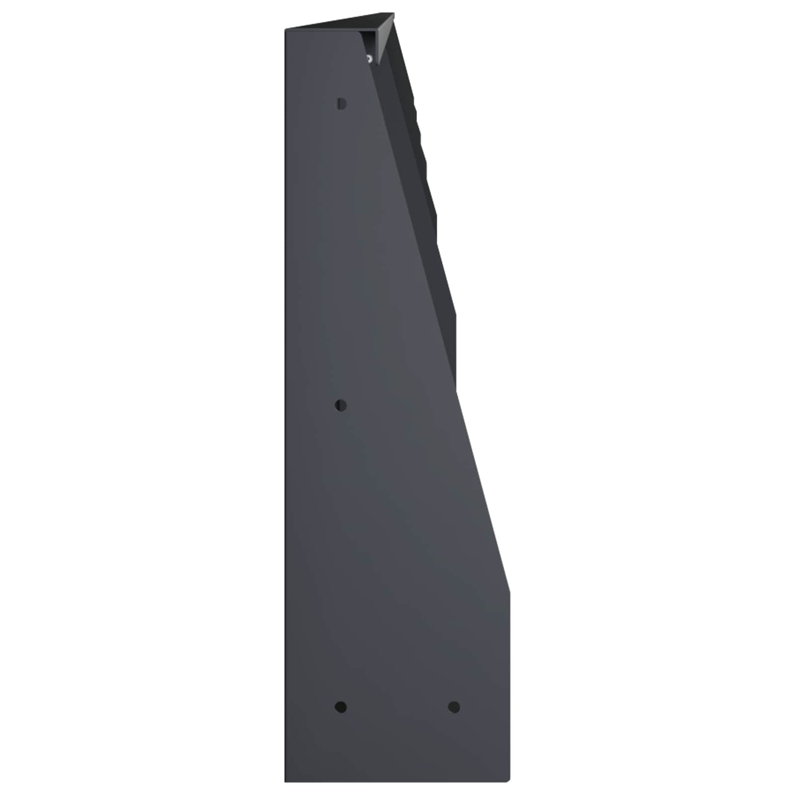 Retaining Wall 6 pcs 100 x 12 x 50 cm Steel Anthracite
