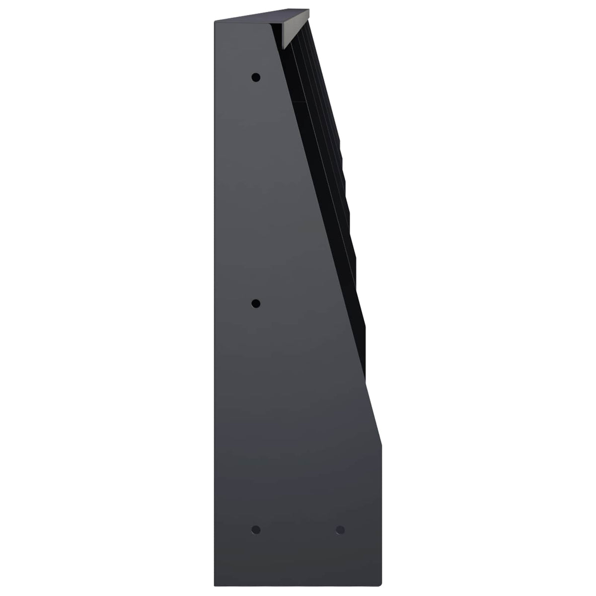 Retaining Wall 6 pcs 40 x 12 x 30 cm Steel Anthracite