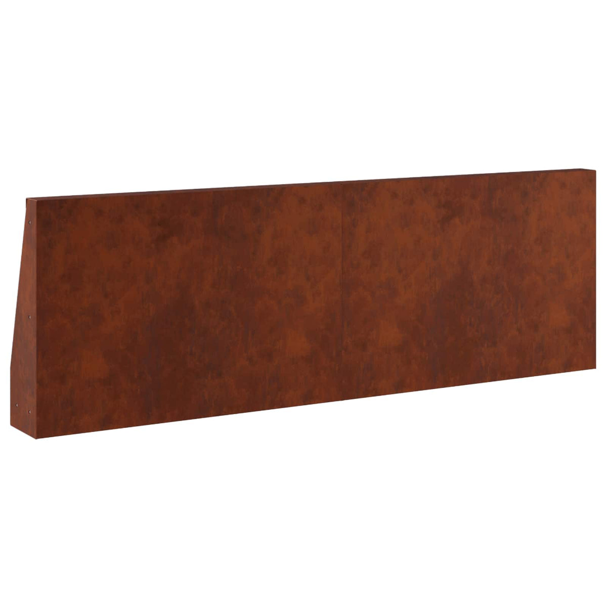 Retaining Wall 6 pcs 60 x 12 x 30 cm Weathering Steel Rusty