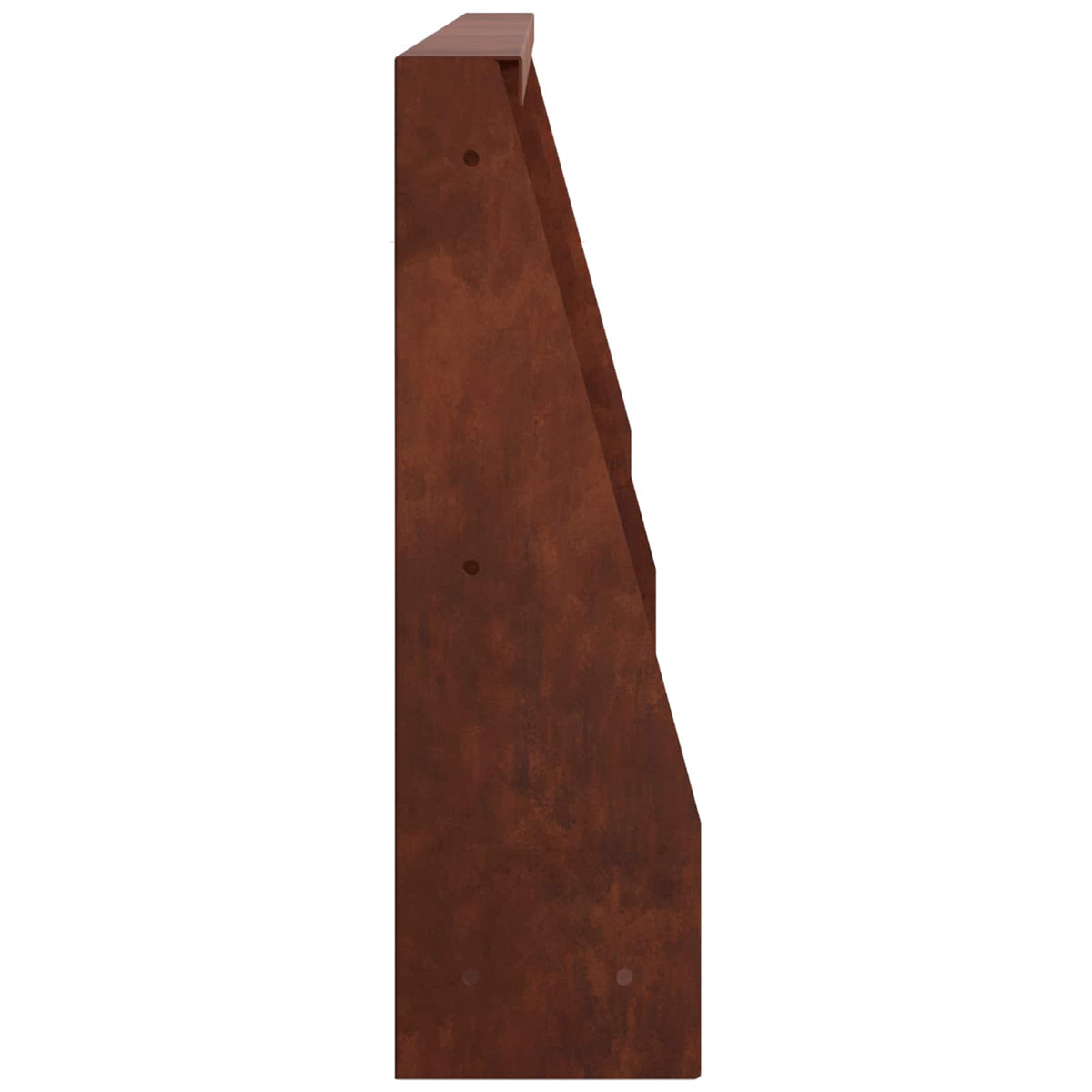 Retaining Wall 6 pcs 80 x 12 x 40 cm Weathering Steel Rusty