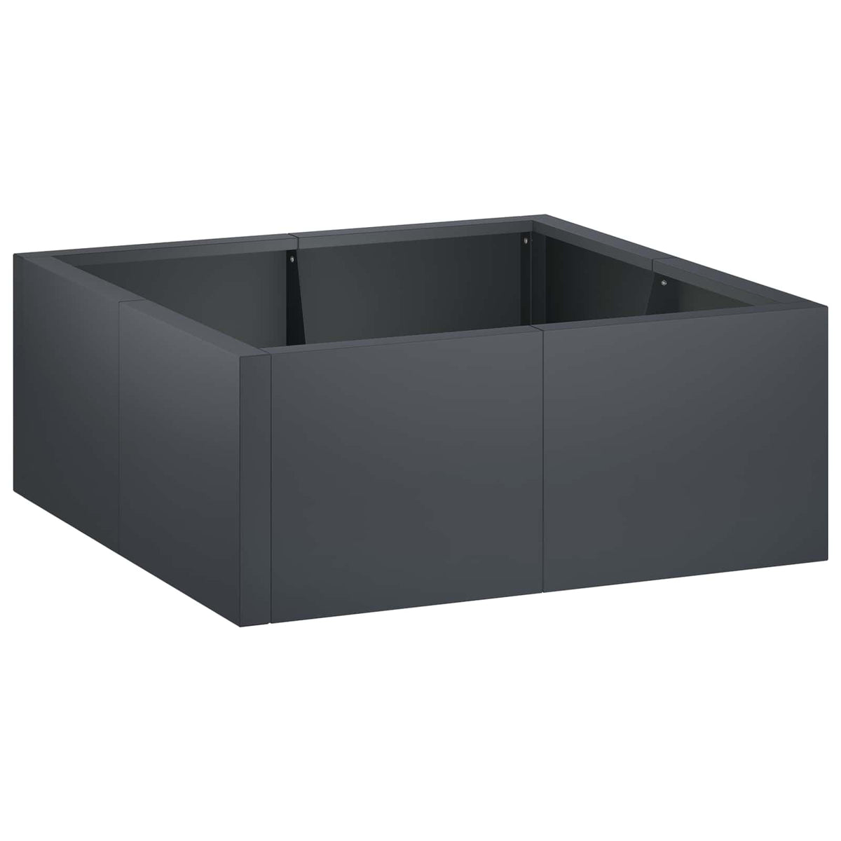 Retaining Wall 4 pcs 100 x 100 x 40 cm Steel Anthracite